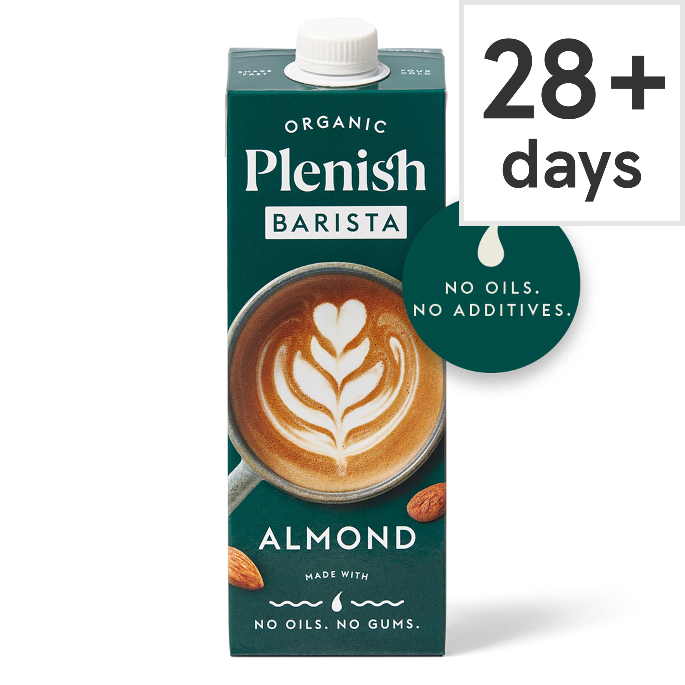 Plenish Organic Almond Barista Milk Long Life