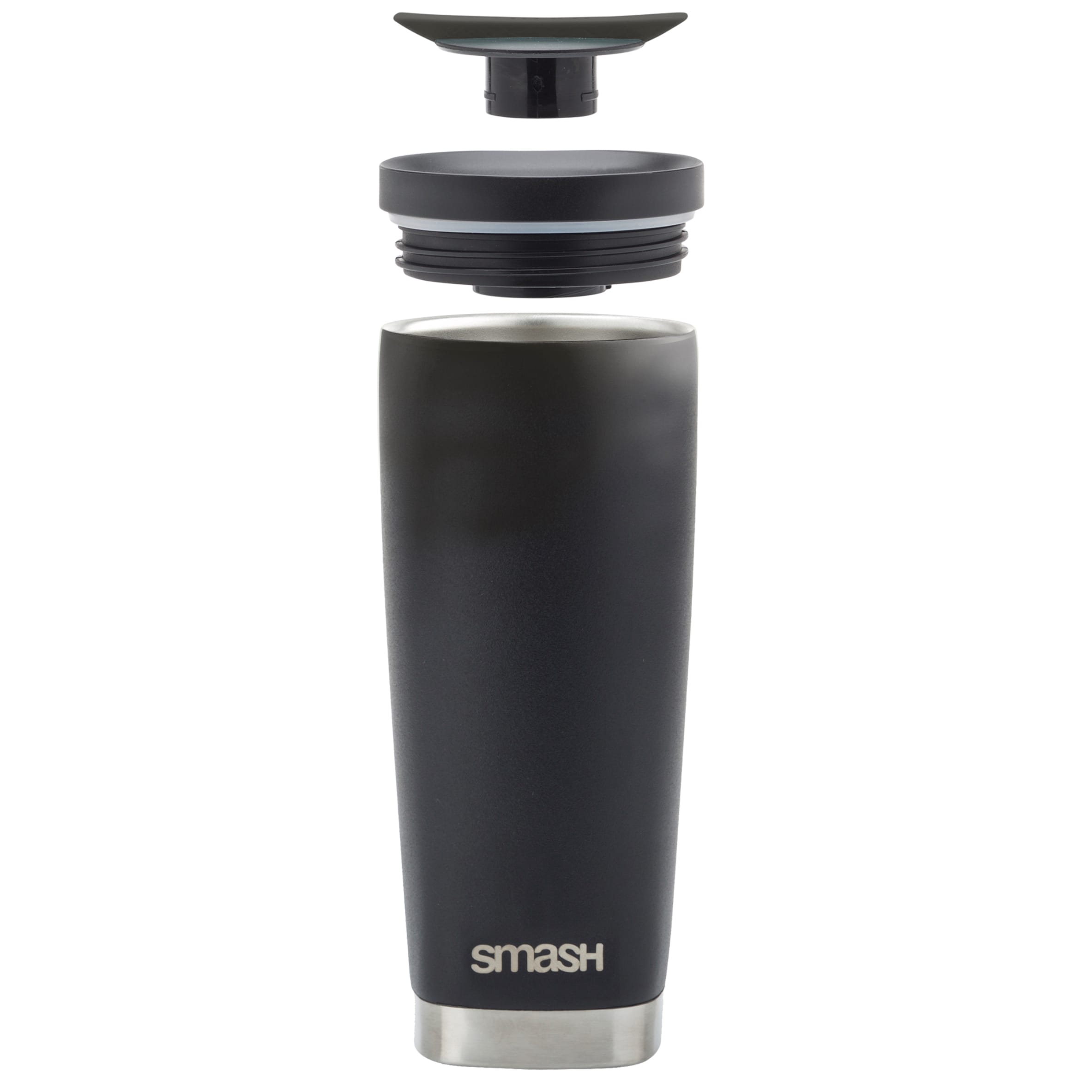 Smash Black Twist And Lock Coffee Cup 475Ml thumbnail 2