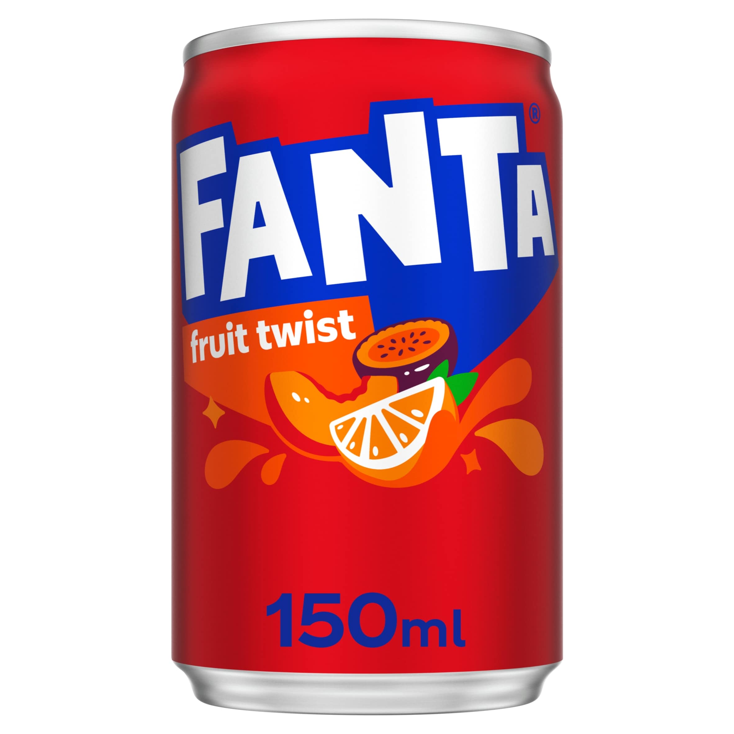 Fanta Fruit Twist Soft Drink Can 150 mL