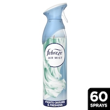 Febreze Air Mist Fresh Linen Air Freshener 185ML