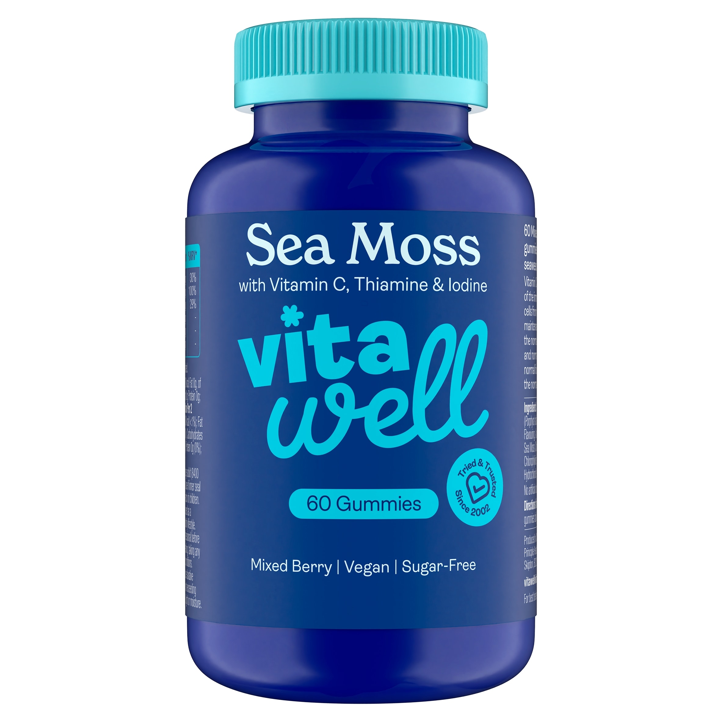 Vitawell Mixed Berries Sea Moss Gummies 60s