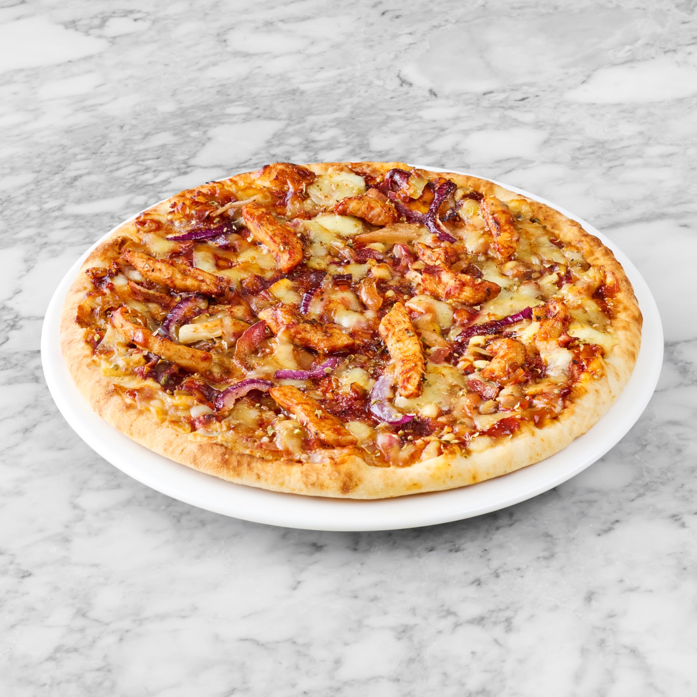 Pizza Express BBQ Chicken & Red Onion Pizza 272g thumbnail 3
