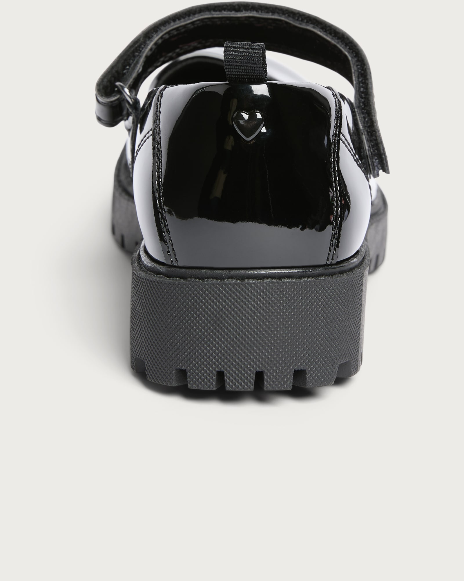 F&F School Girls Patent Mary Jane Shoes in Black thumbnail 3