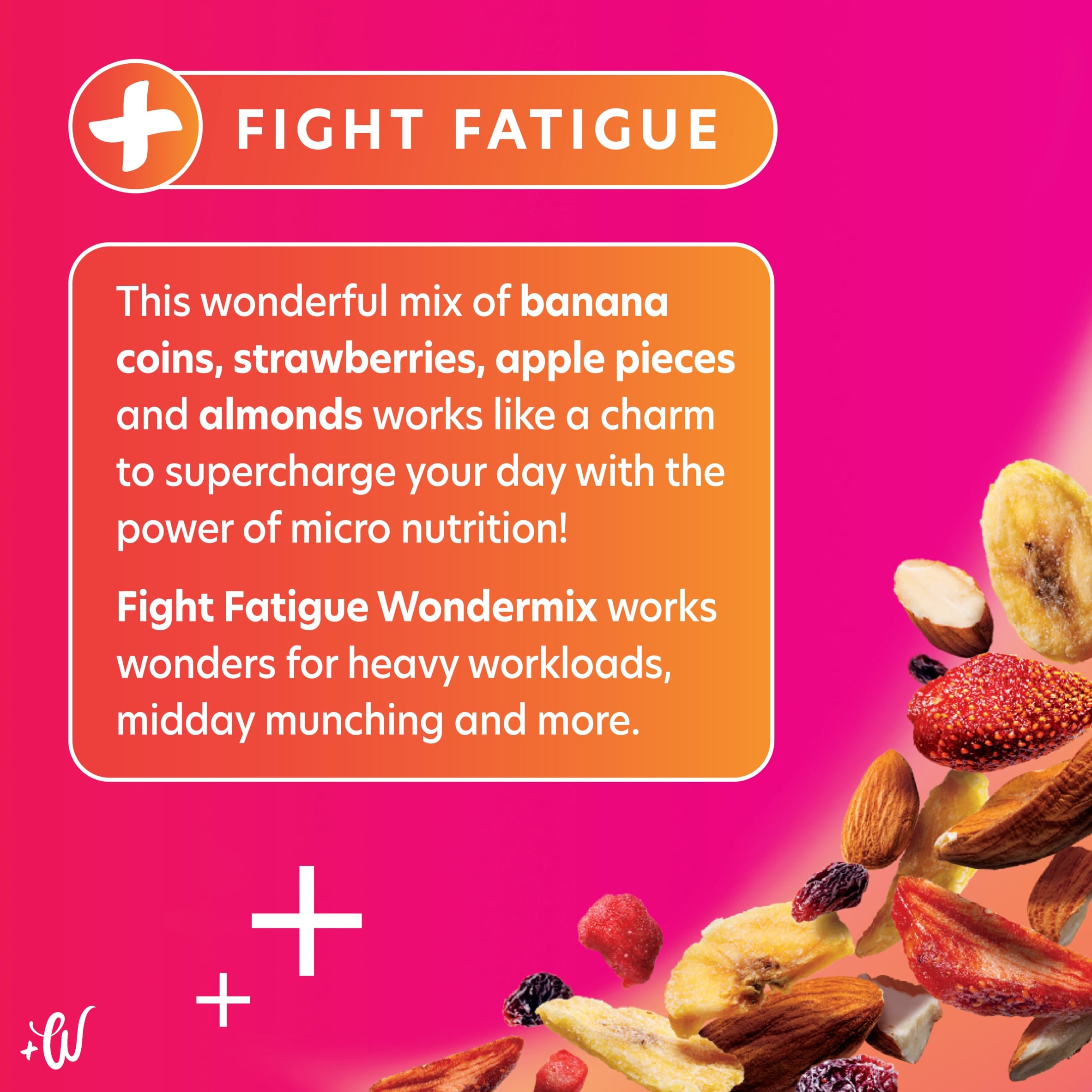 Whitworths Wondermix Fight Fatigue Fruit & Nut Mix 200g thumbnail 3