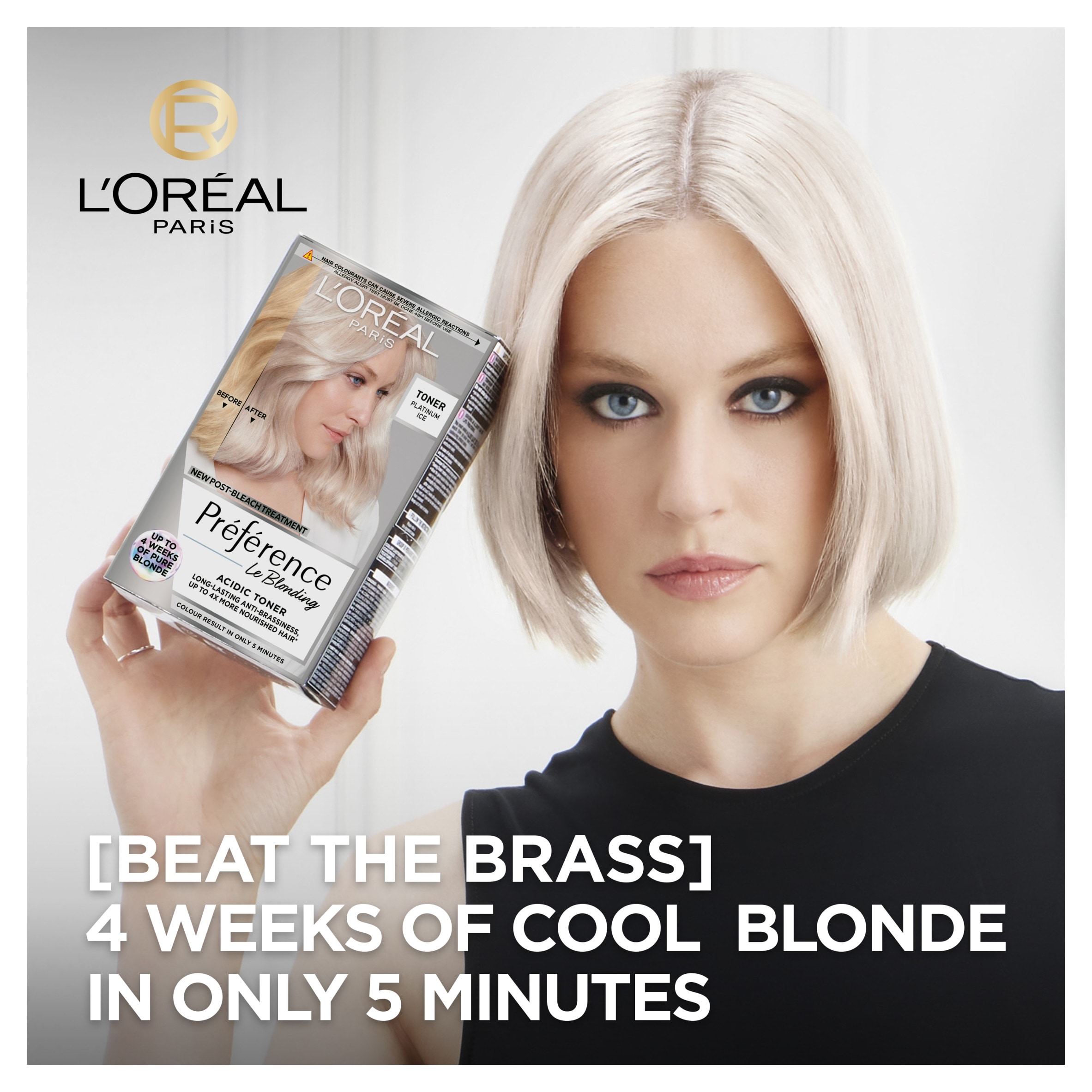 L'Oreal Paris Preference Platinum Ice Toner thumbnail 2
