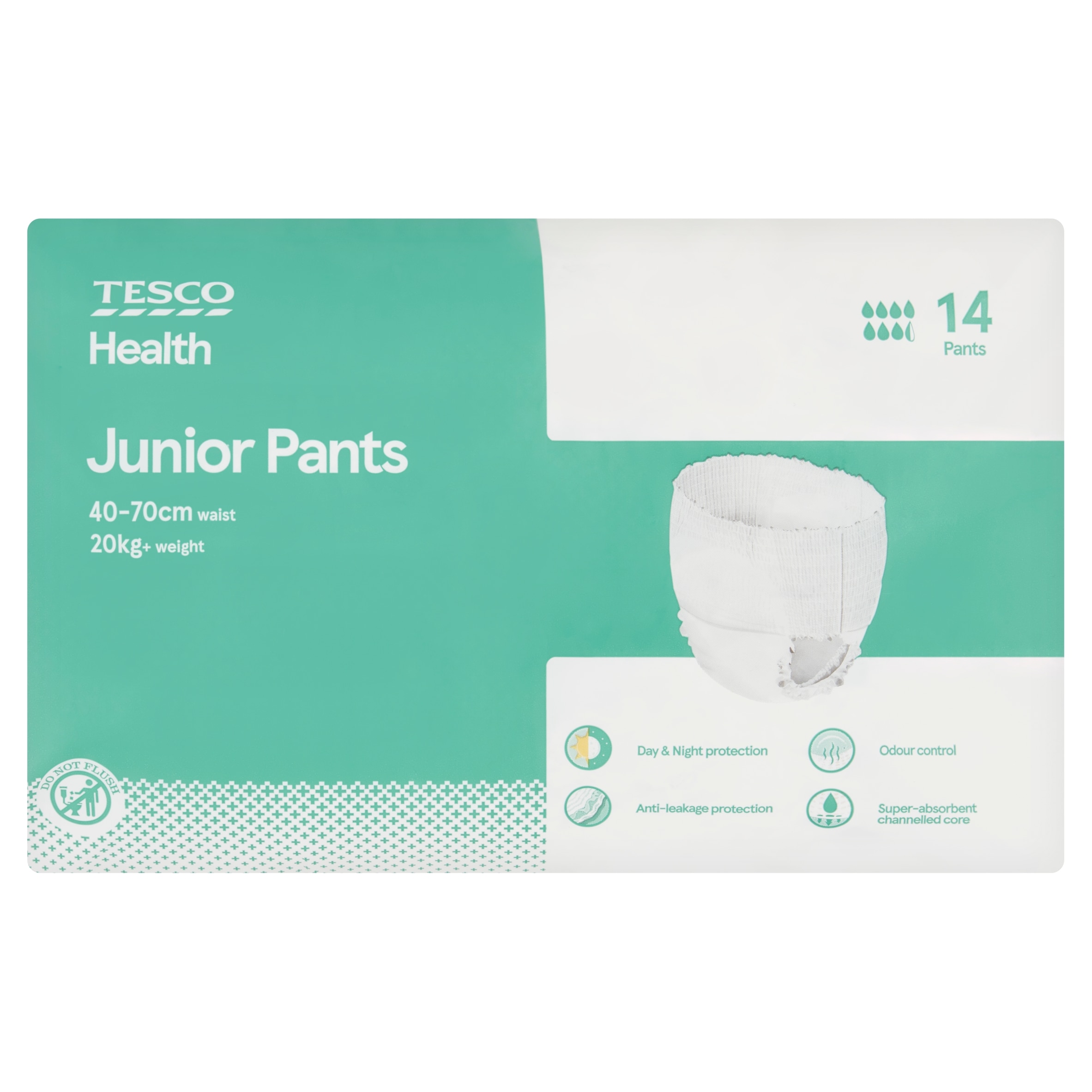 Tesco Health Junior Pants 14 Pack 