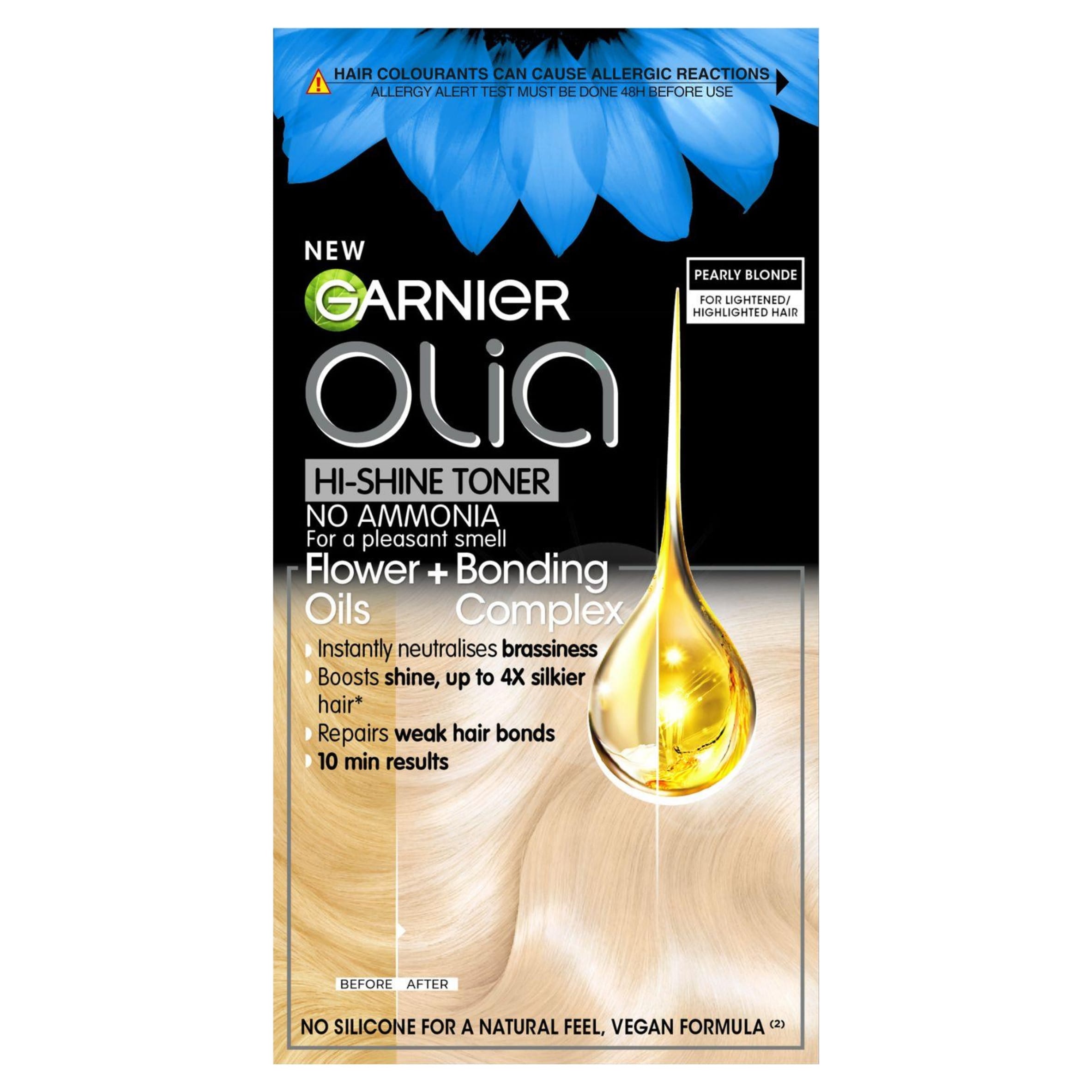 Garnier Olia Hi-Shine Toner - Pearly Blonde 10.2
