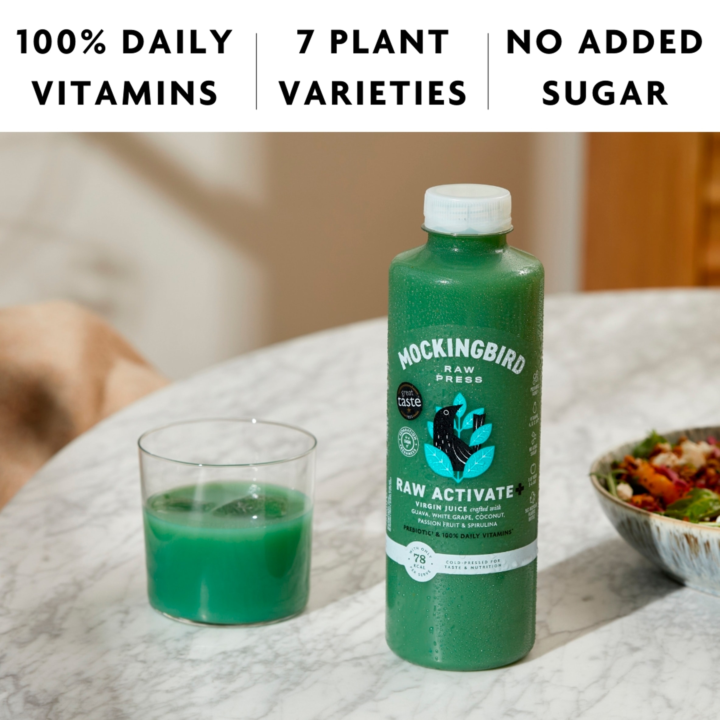 Mockingbird Raw Activate Virgin Juice 750ml thumbnail 4