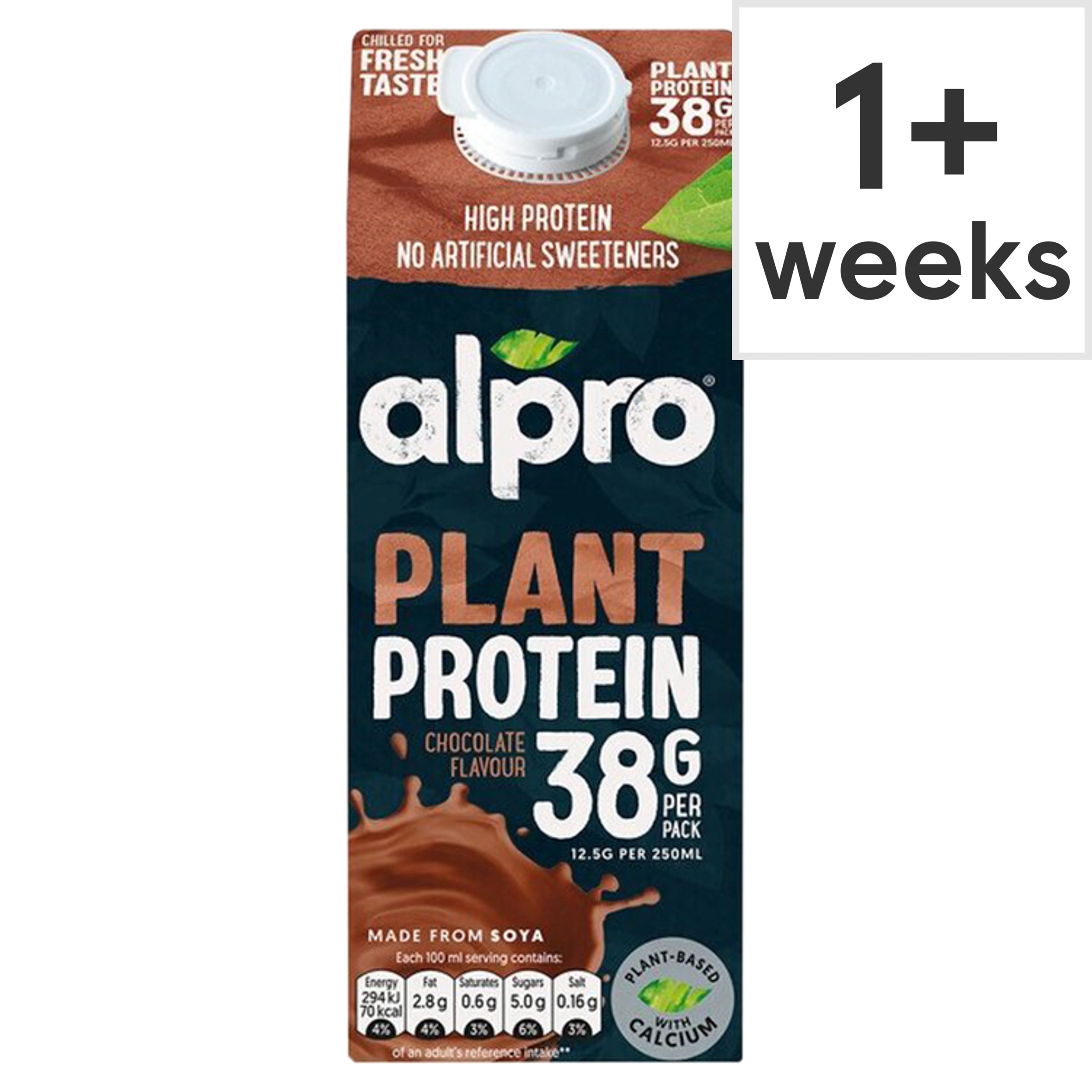 Alpro Plant Protein Chocolate Flavour 750ml