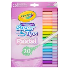 Crayola Pastel Supertips 20 Pack