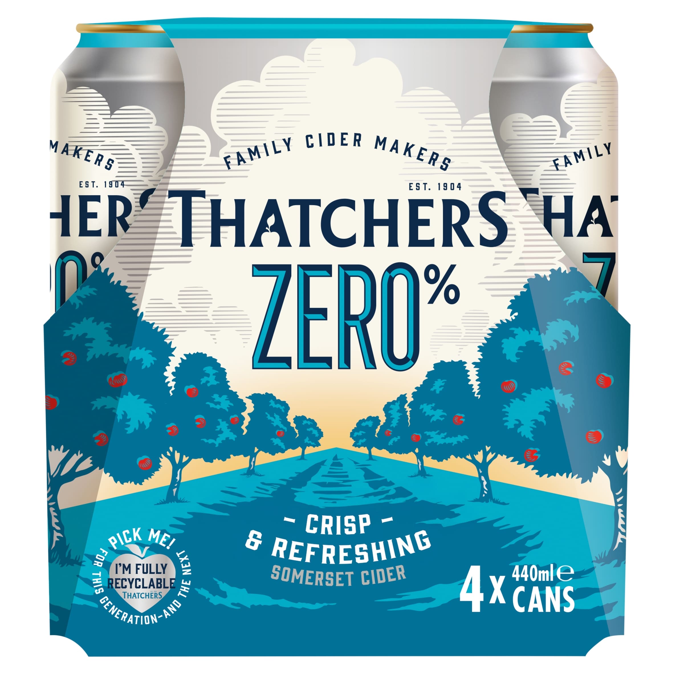 Thatchers Zero 4x440ml