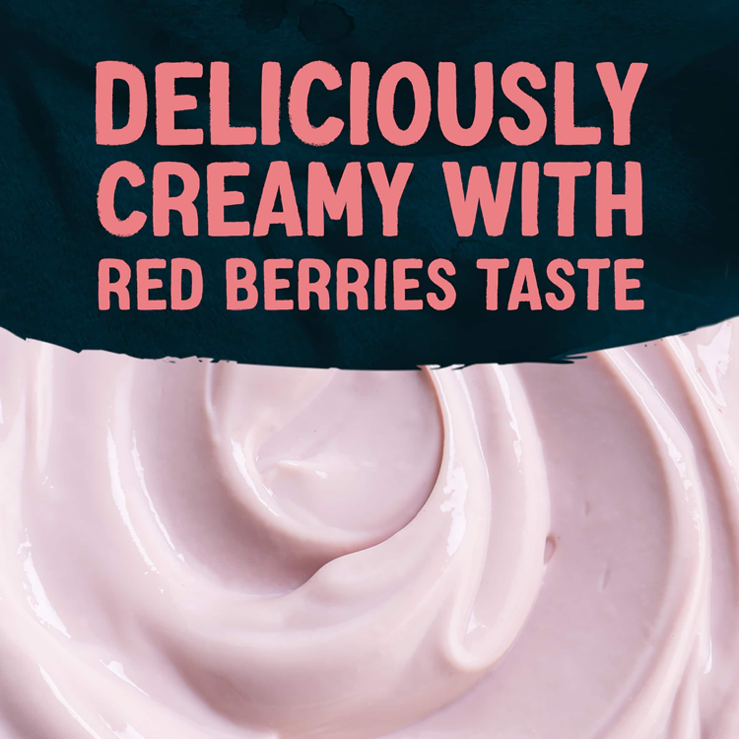 Alpro 15g High Protein Red Berries Dairy Free Soya Yoghurt Alternative 200g thumbnail 3
