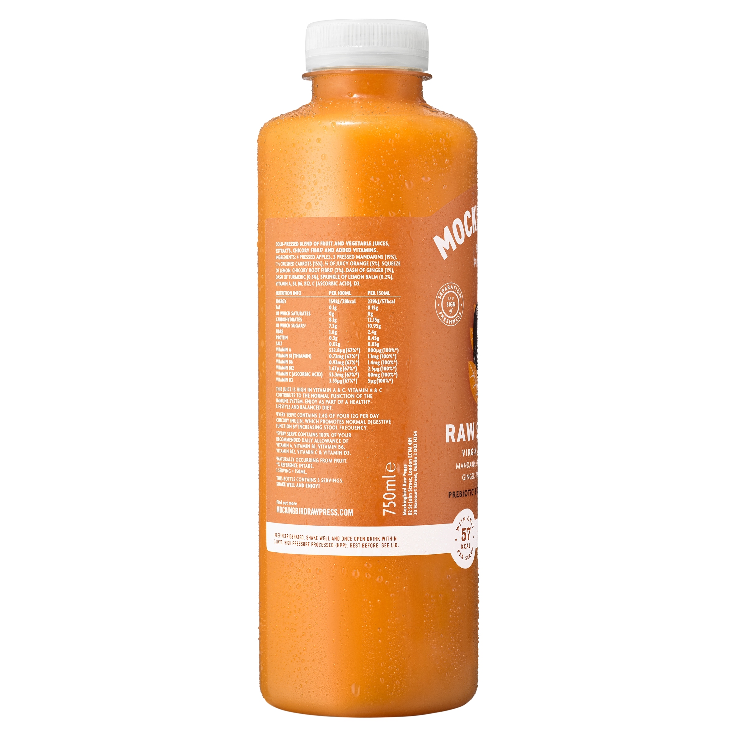 Mockingbird Raw Shield Virgin Juice 750ml thumbnail 2