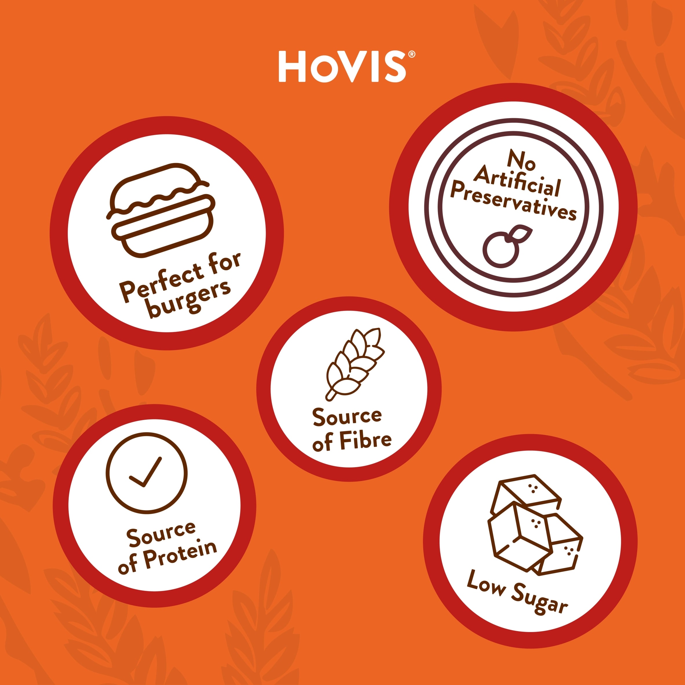 Hovis Premium Burger Buns 4 Pack thumbnail 3