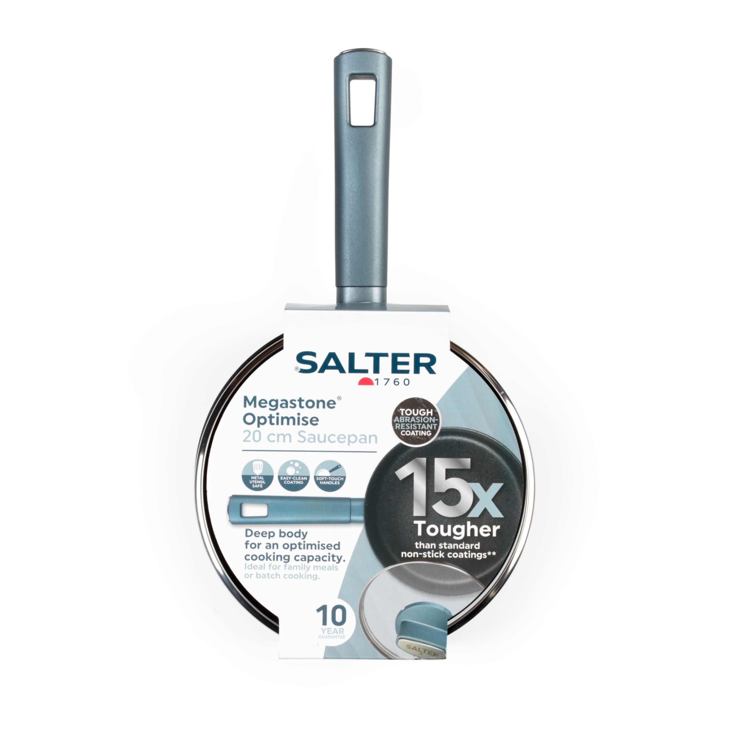 Salter Megastone X15 Optimise Saucepan 20Cm