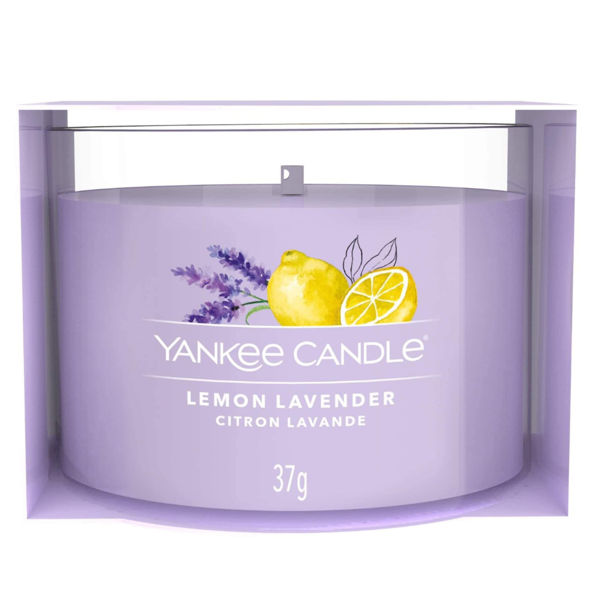 Yankee Lemon Lavender Filled Votive 37g