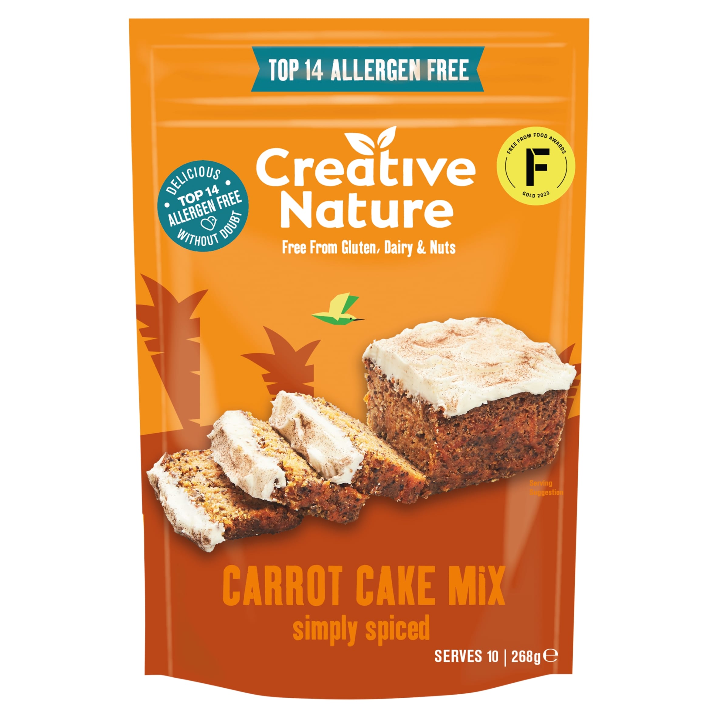 Creative Nature Carrot Cake Loaf Mix
