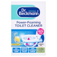 Dr. Beckmann Original Power Foaming Toilet Cleaner Lemon 3 x 100g - Image 1