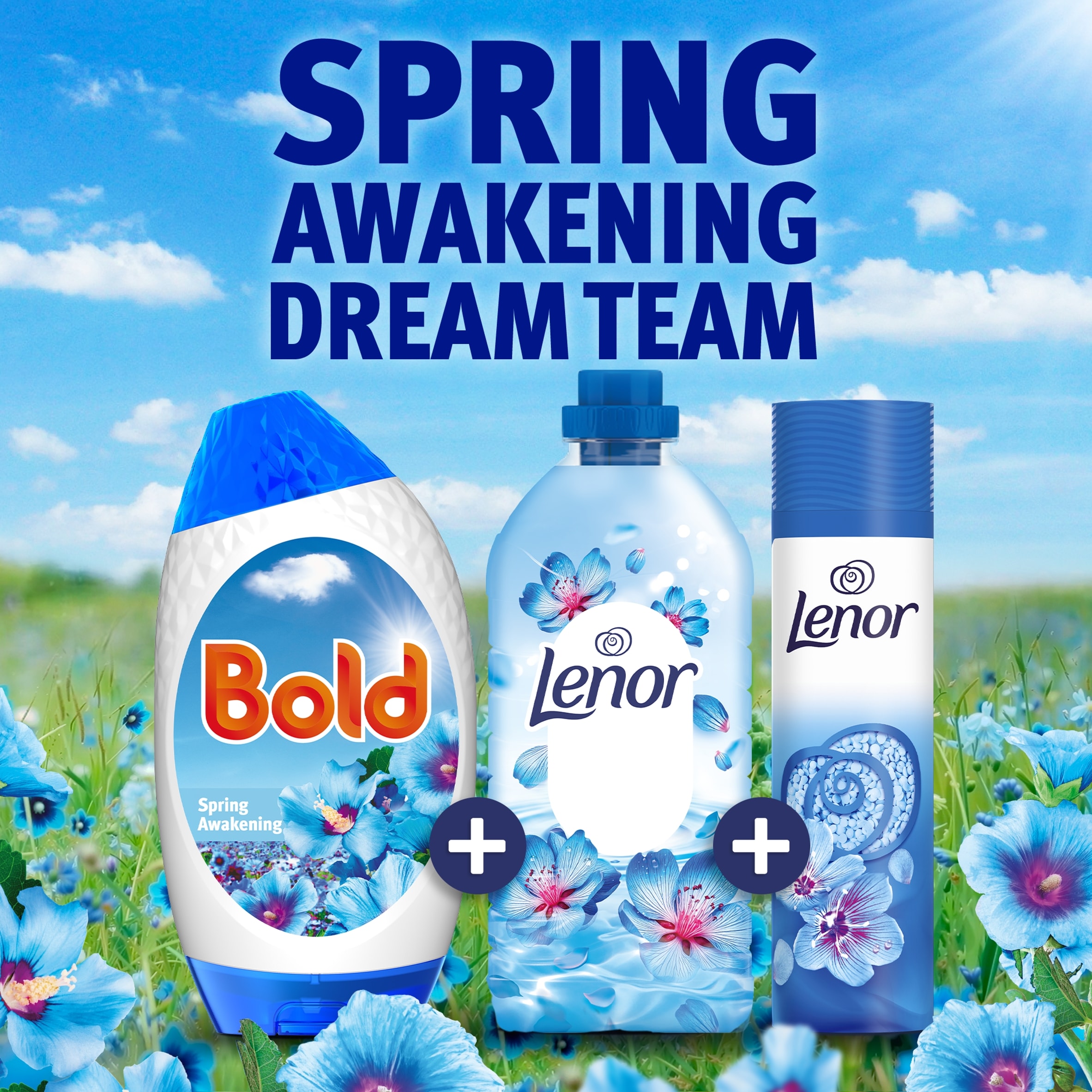 Bold Washing Gel Spring Awakening 26 Washes 858ml thumbnail 3