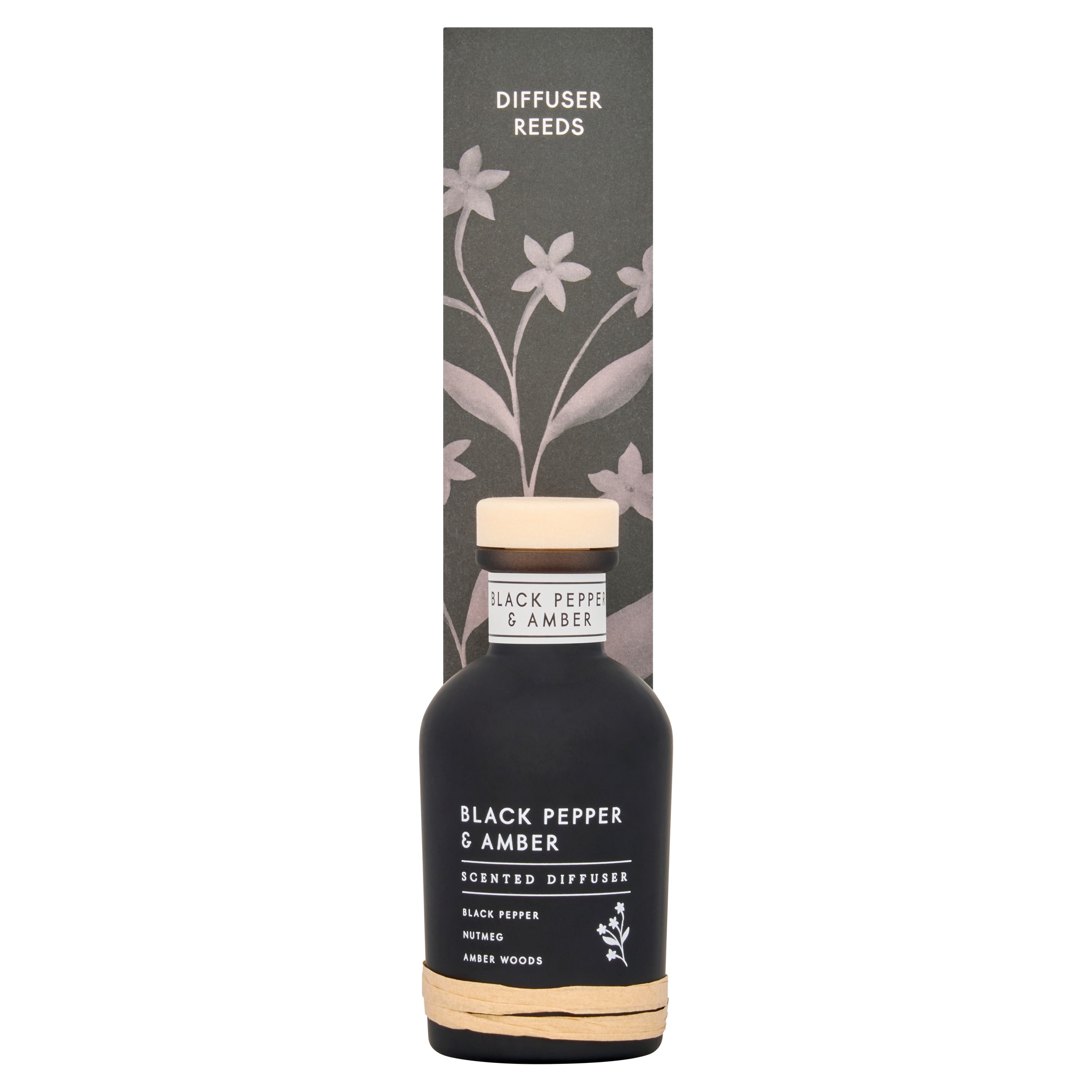 F&F Home Apothecary Reed Diffuser Black Pepper & Amber 100ml