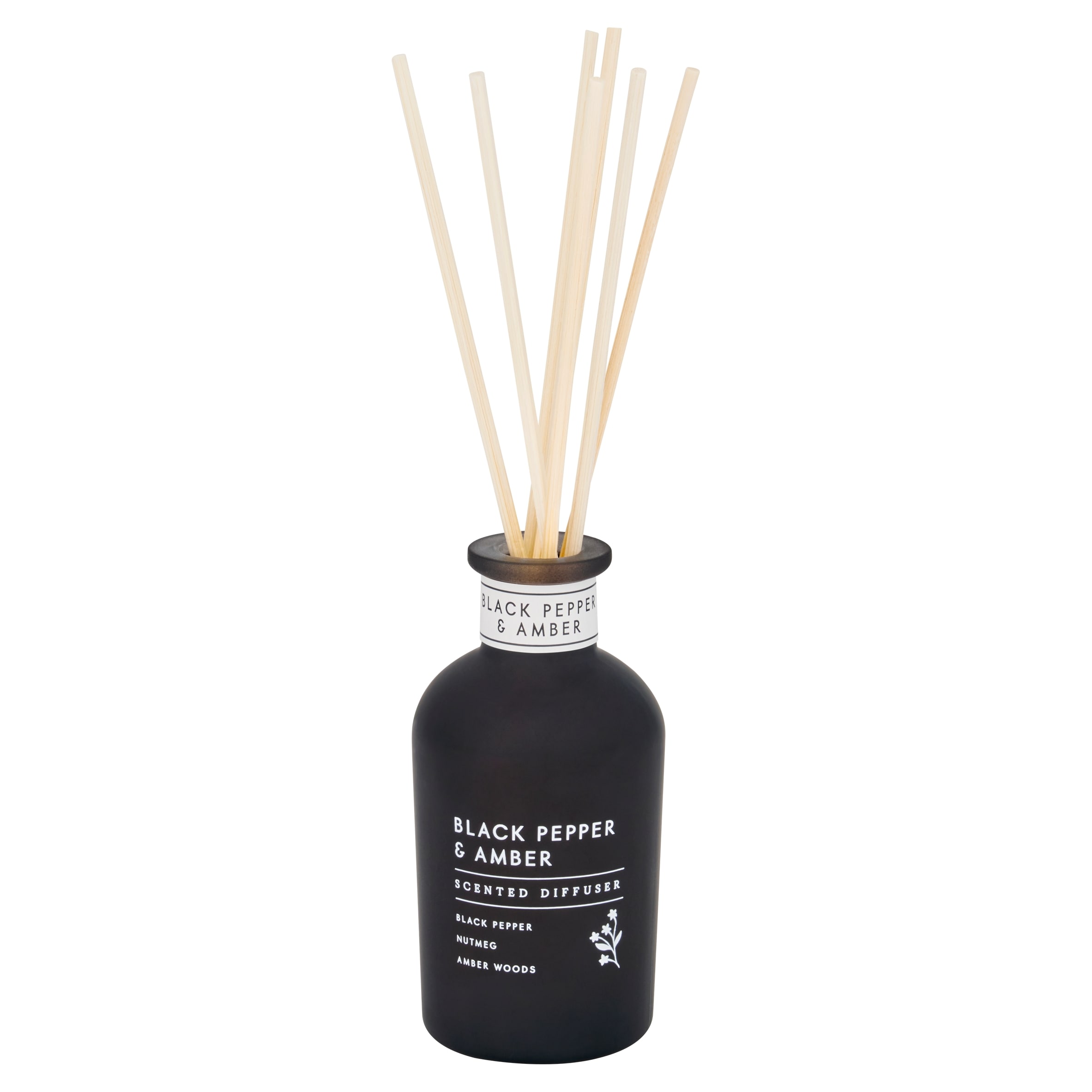 F&F Home Apothecary Reed Diffuser Black Pepper & Amber 100ml thumbnail 2