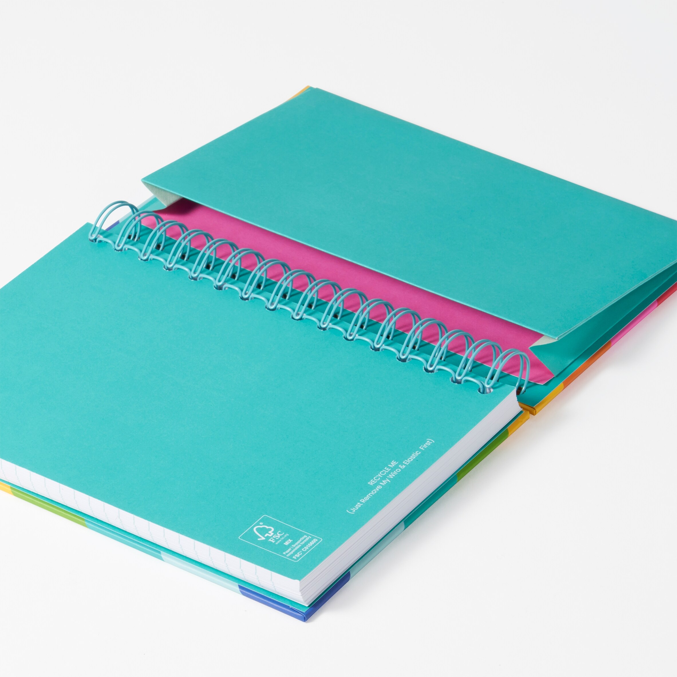 Paperchase A5 Rainbow Notebook thumbnail 4