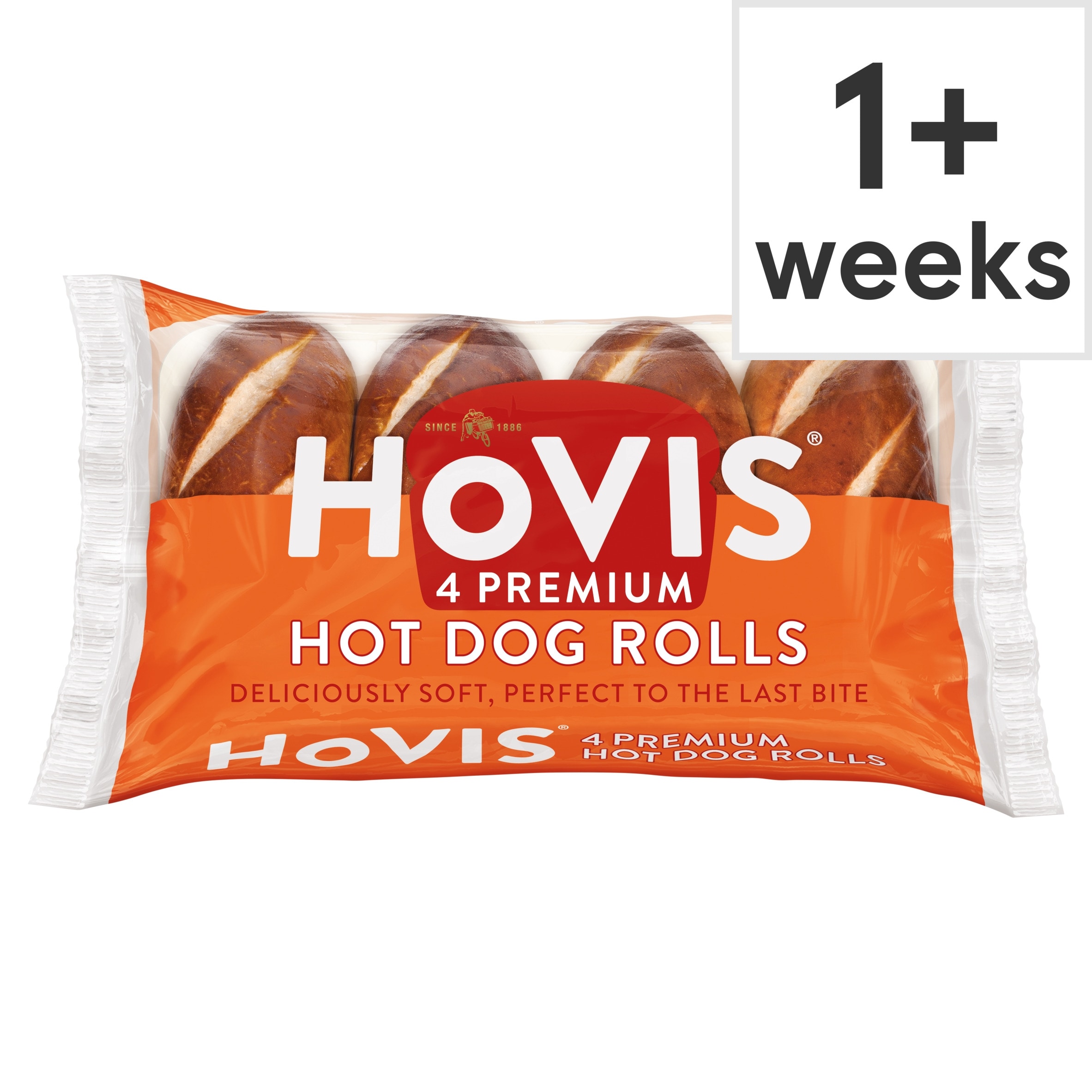 Hovis Premium Hot Dog Rolls
