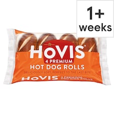 Hovis Premium Hot Dog Rolls 4 Pack