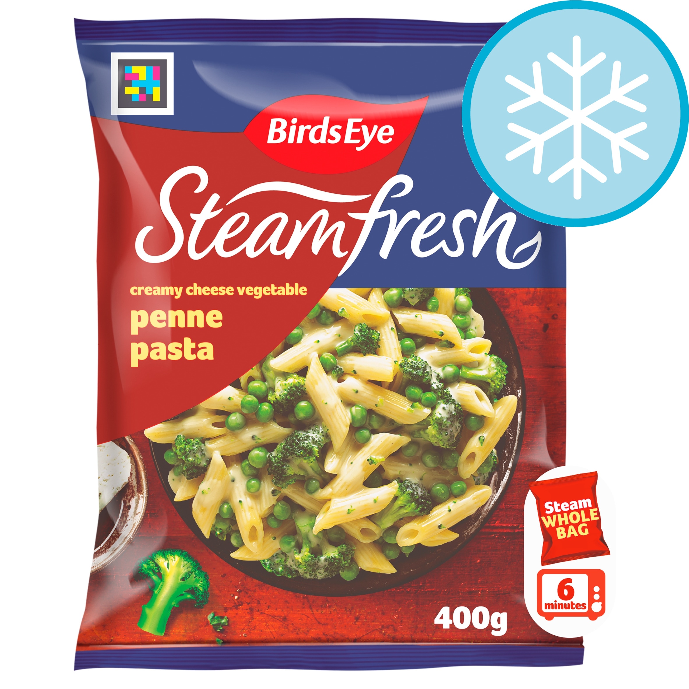 Birds Eye Steamfresh Creamy Cheese Vegetable Penne Pasta Steam Whole Bag