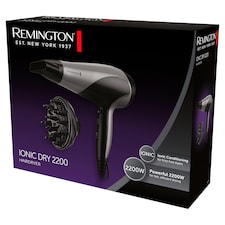 Remington Black/Silver Ionic Dry 2200 Hairdryer