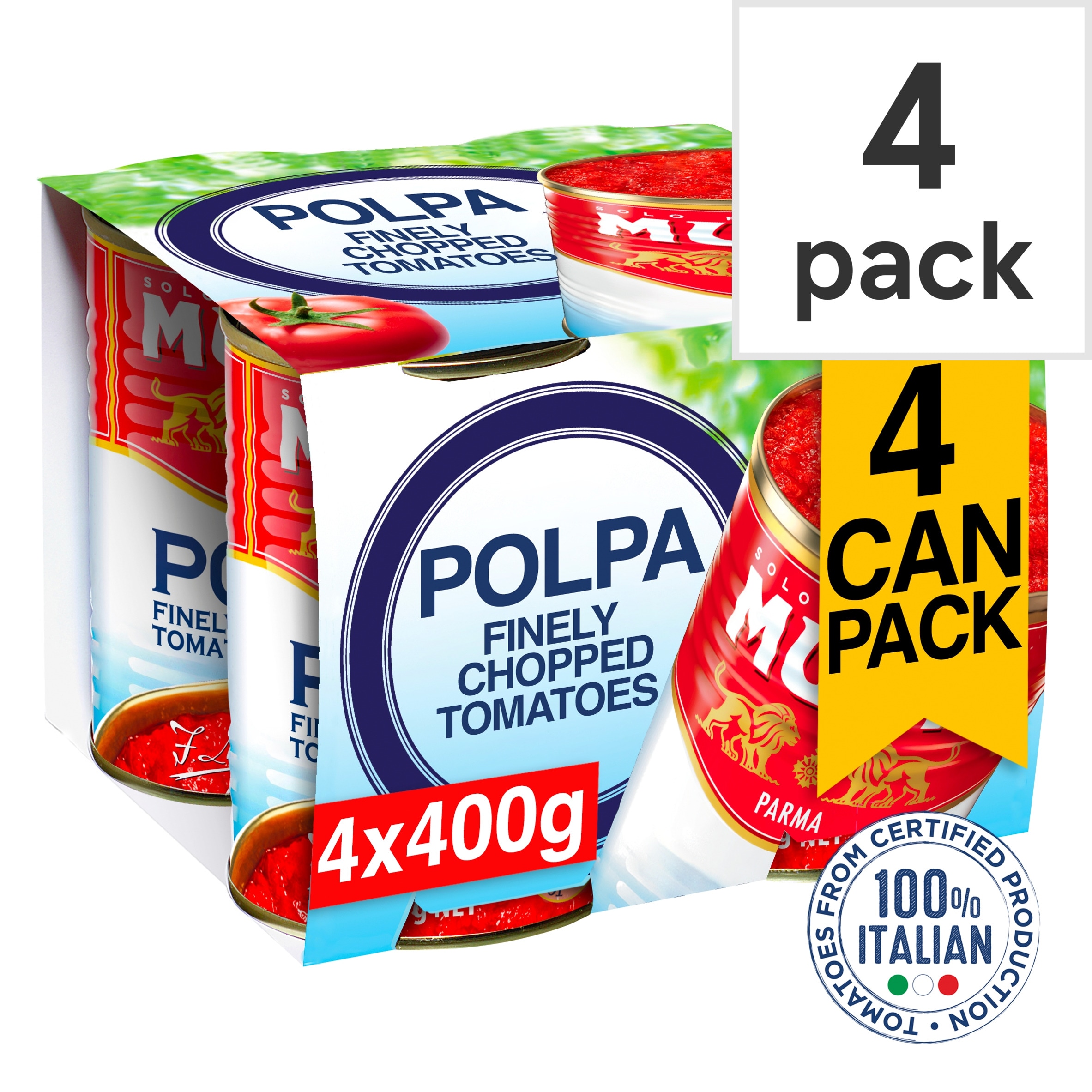 Mutti Polpa Finely Chopped Italian Tomatoes