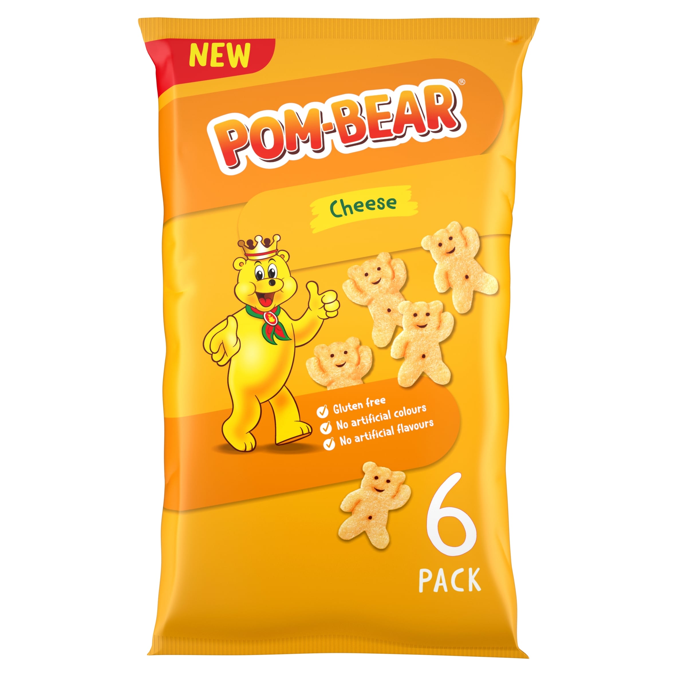 Pom-Bear Cheese Multipack Crisps