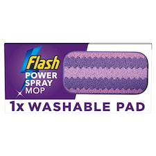 Flash Power Spray Mop Washable Microfibre Pad 1 Pack