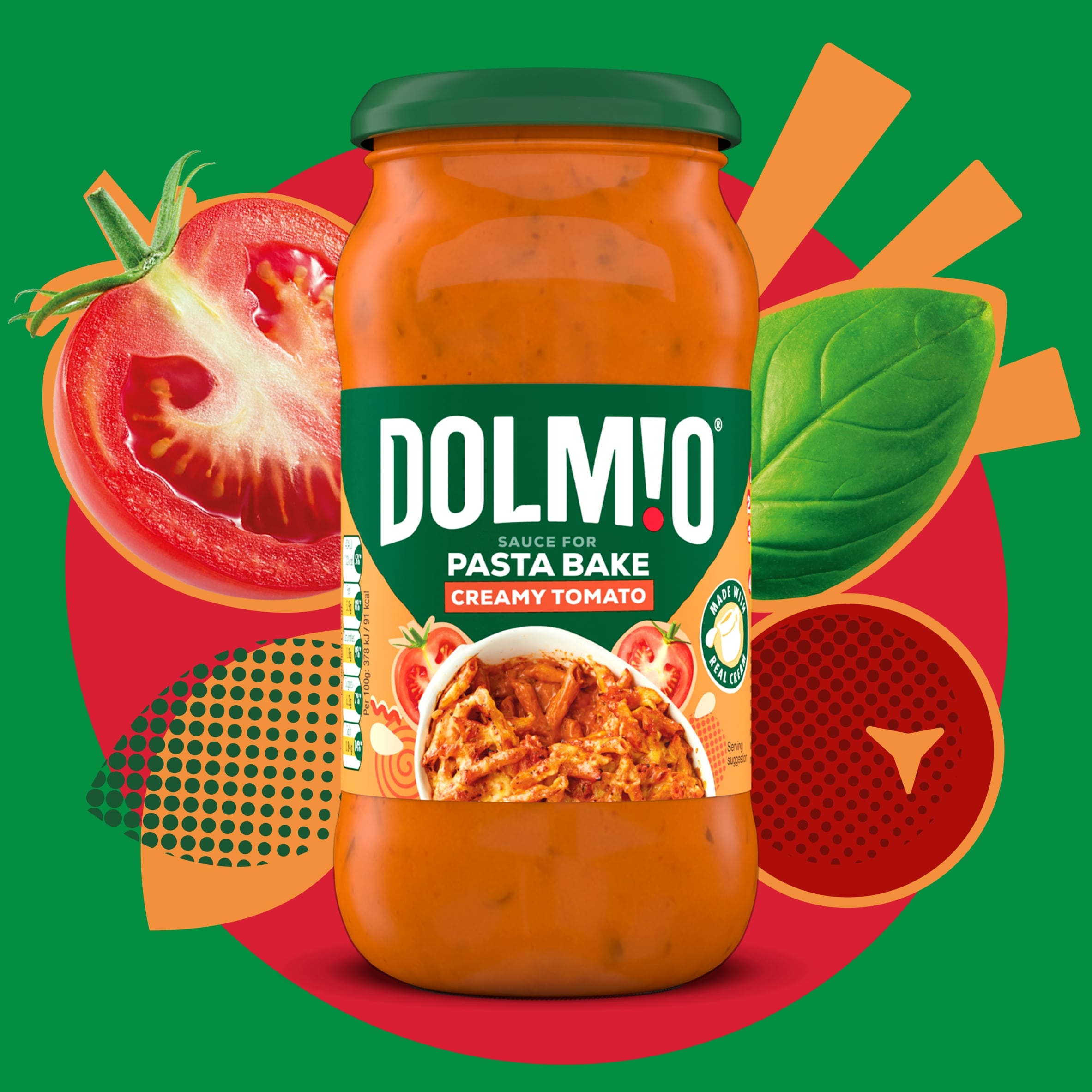 Dolmio Pasta Bake Sauce - Creamy Tomato 450g thumbnail 2