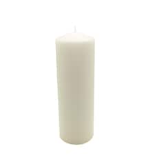 F&F Home Ivory Extra Large Unfragranced Pillar Candle