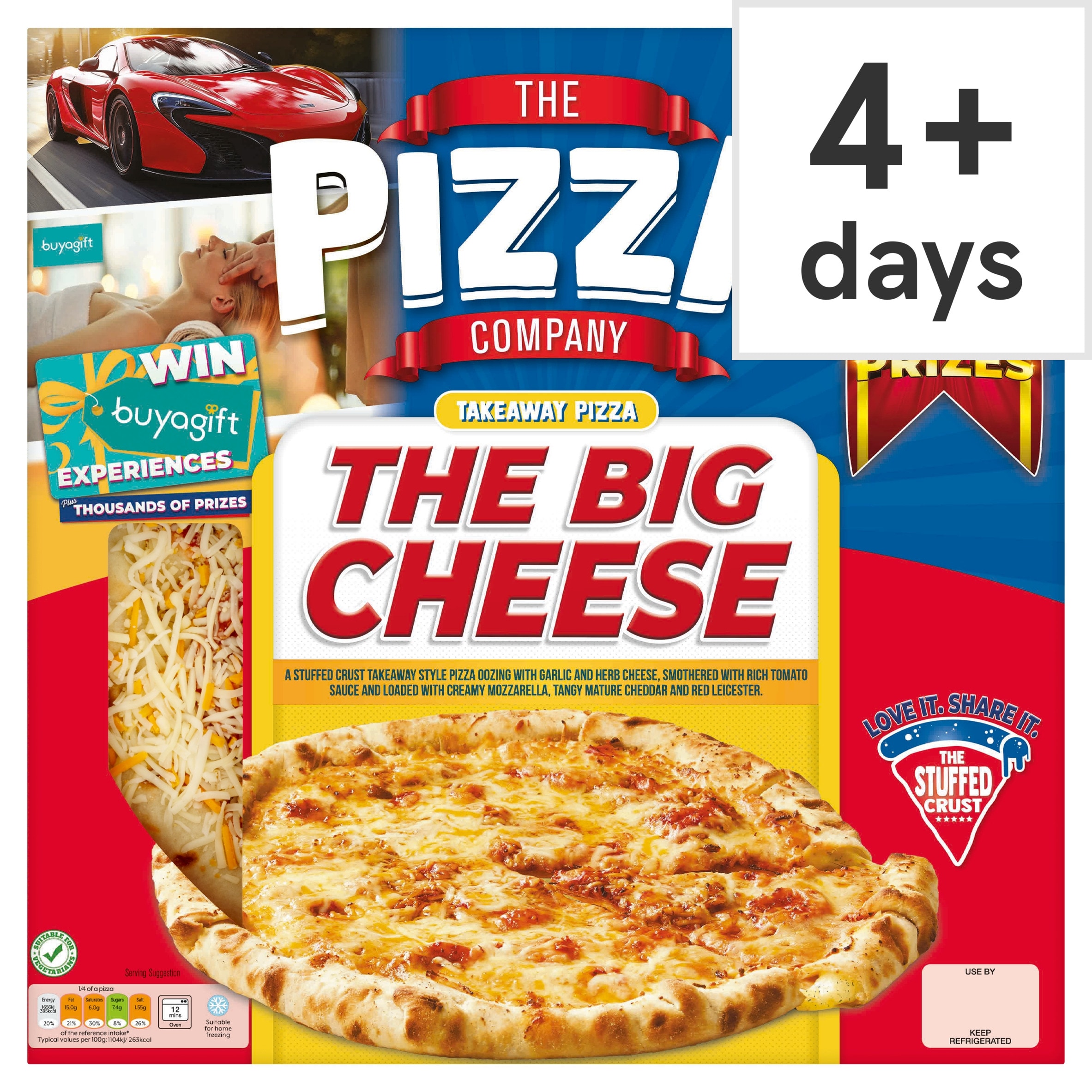 The Pizza Company Big Cheese Stuffed Crust