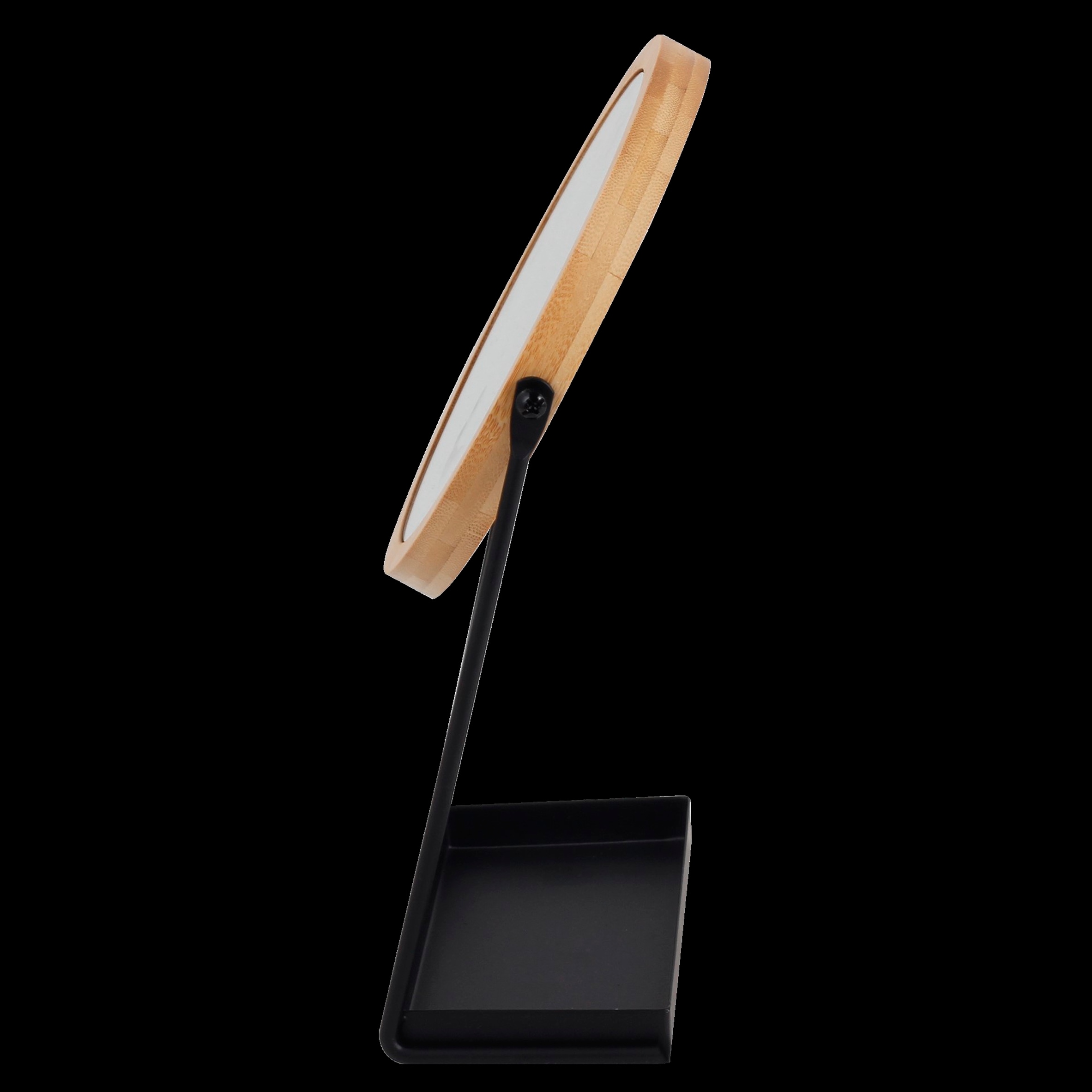 F&F Home Black And Bamboo Mirror thumbnail 2