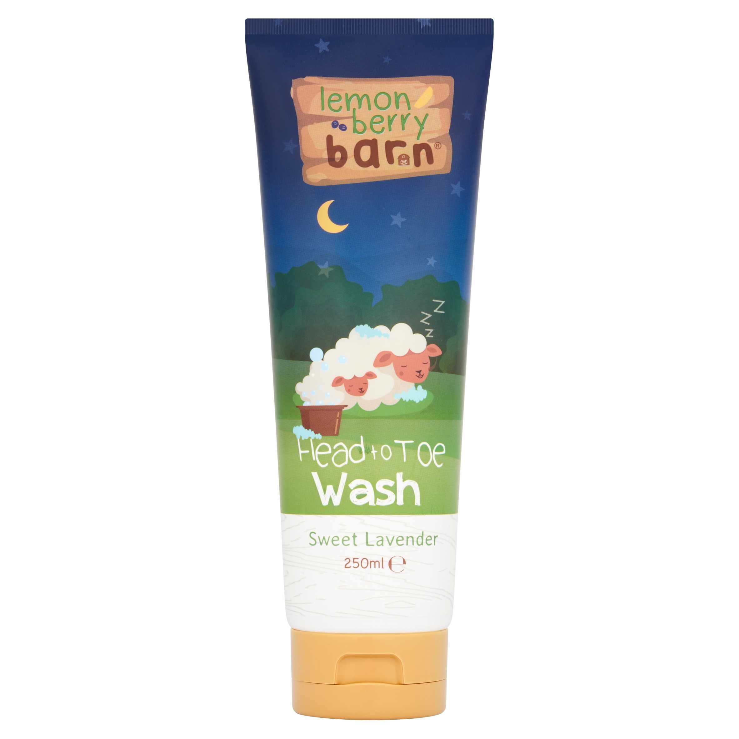 Lemon Berry Barn Head to Toe Wash - Sweet Lavender 250ml