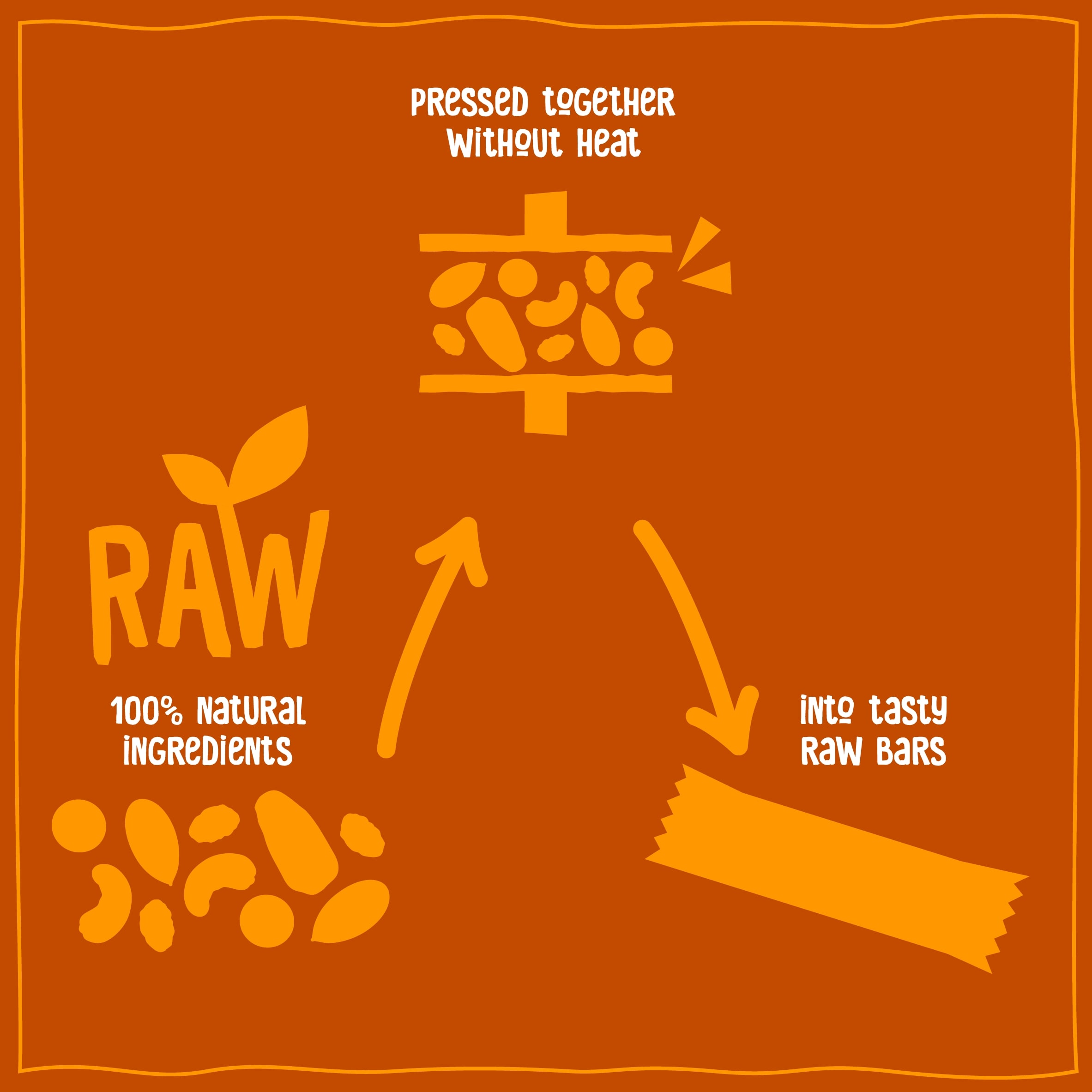 Nakd Big Bar Raw Fruit & Nut Bar - Cocoa Orange 45g thumbnail 4