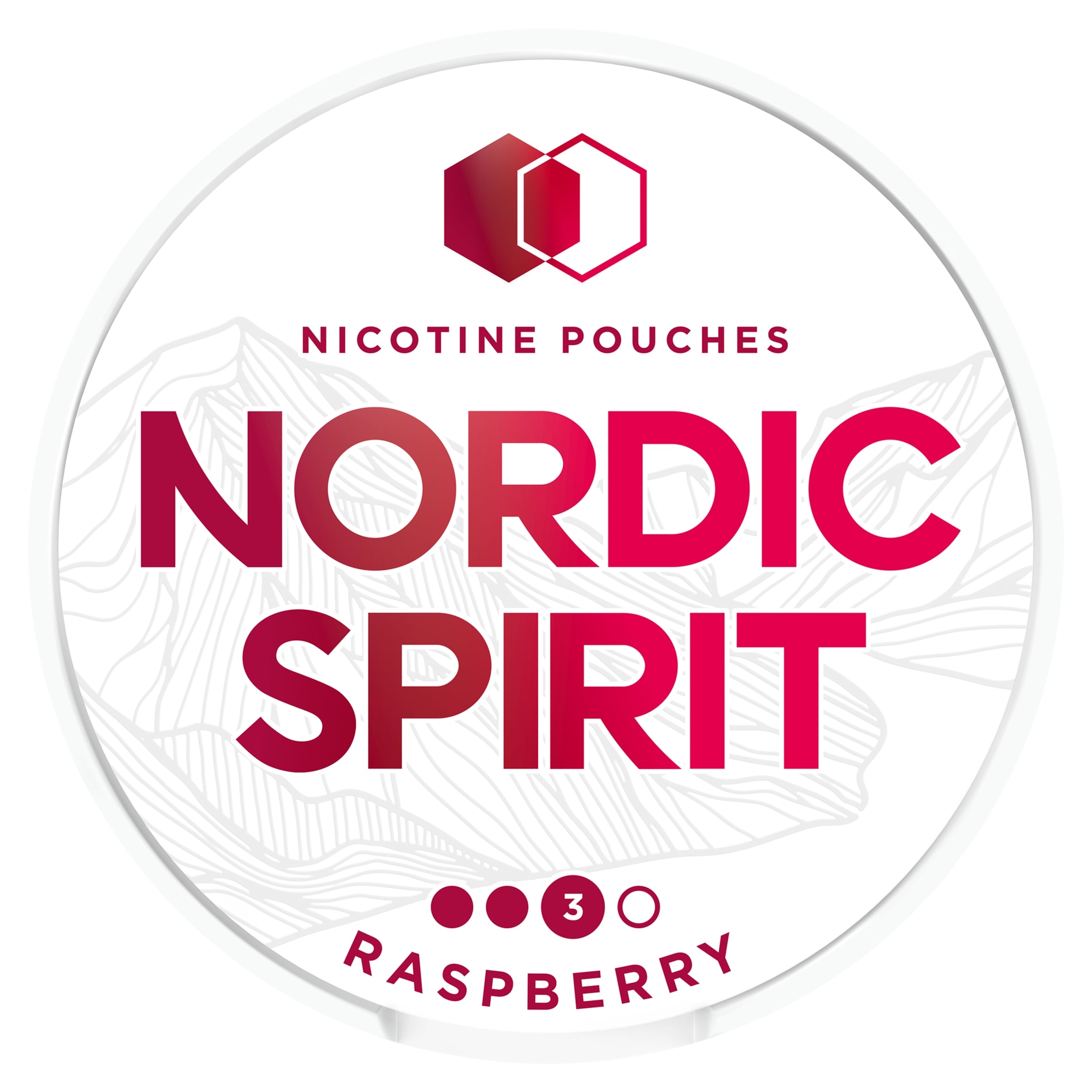 Nordic Spirit Raspberry Strong Nicotine Pouches