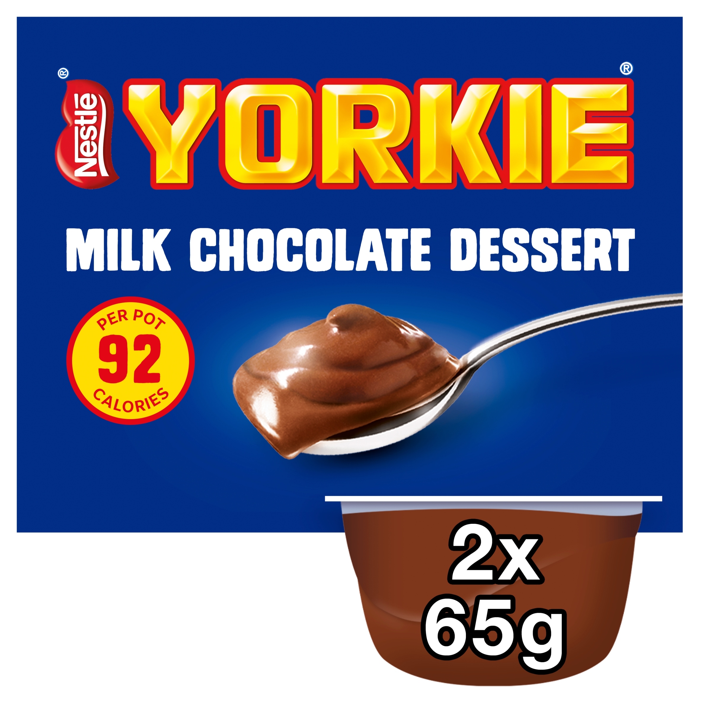 Yorkie Milk Chocolate Dessert 2x65g
