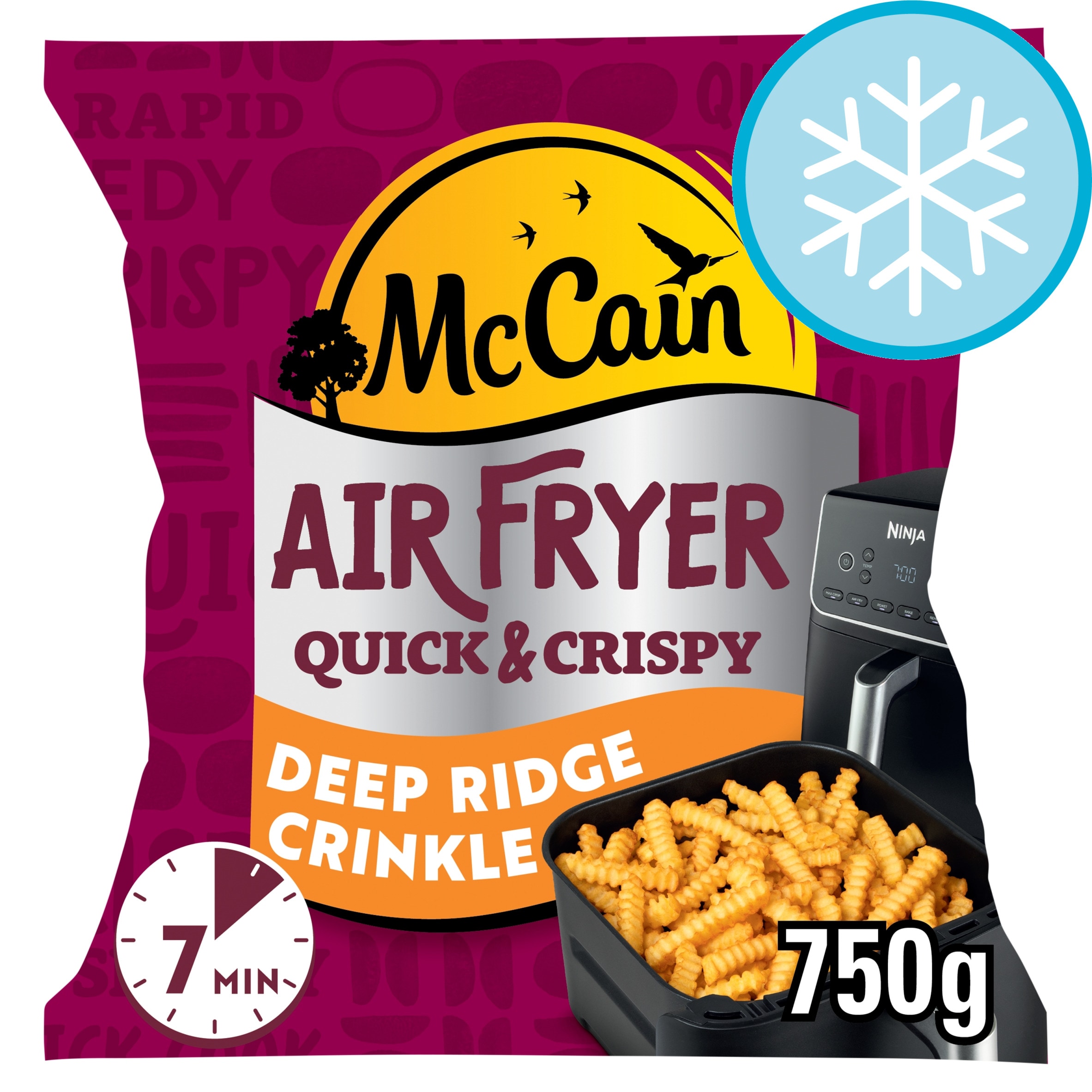 McCain Air Fryer Deep Ridge Crinkle Cut Chips