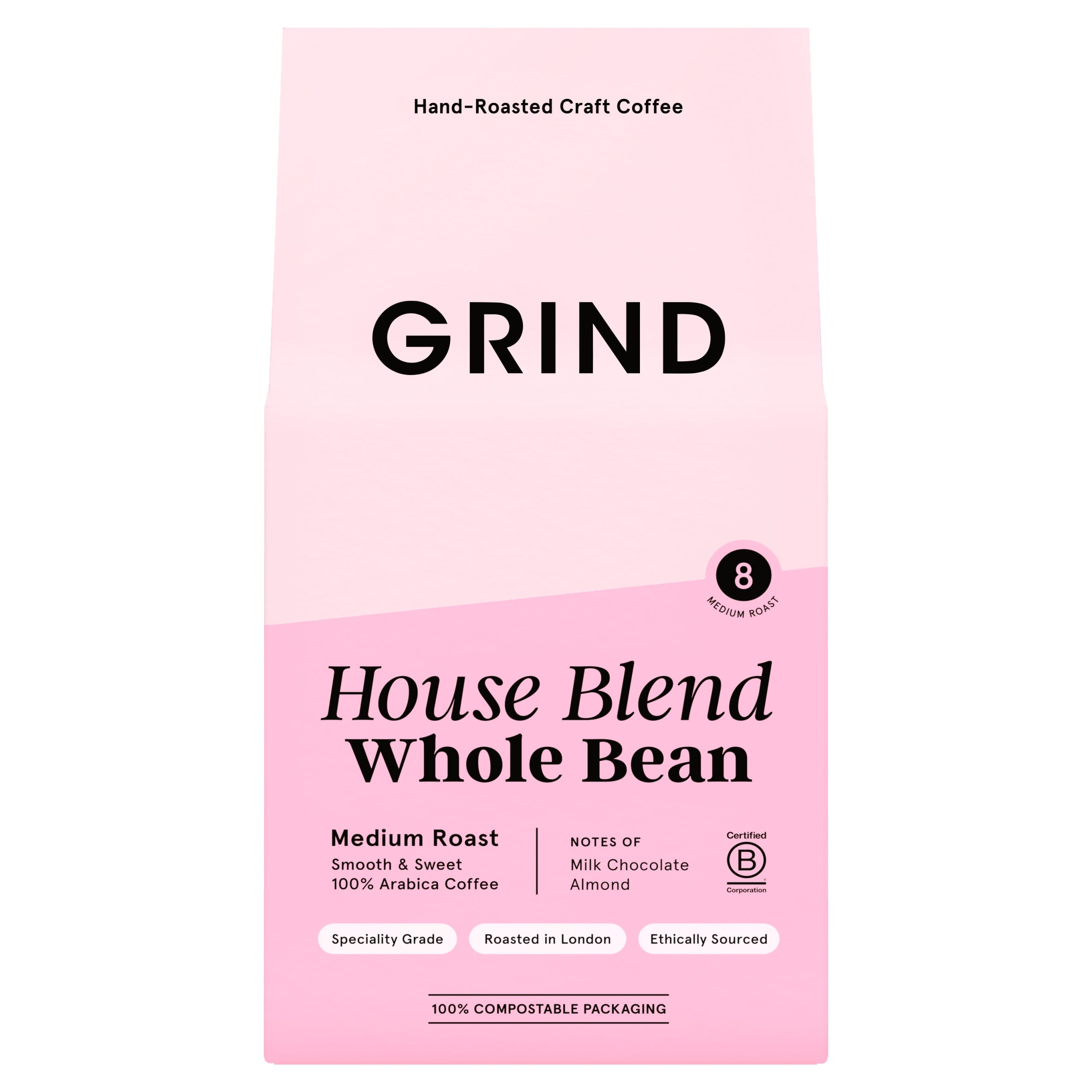 Grind 200g Whole Bean Coffee - House Blend