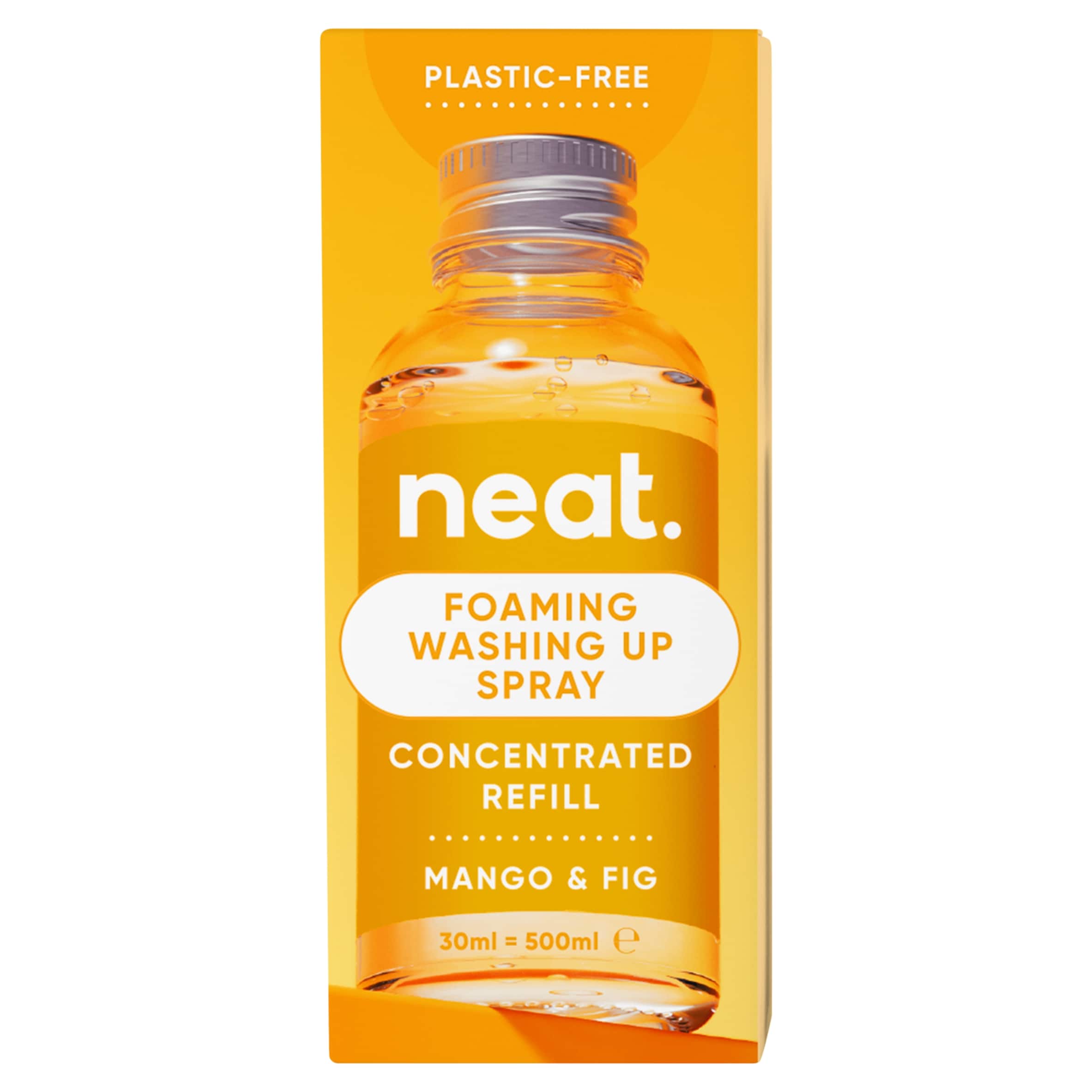 Neat Foaming Washing Up Spray Concentrated Refill Mango & Fig 30Ml