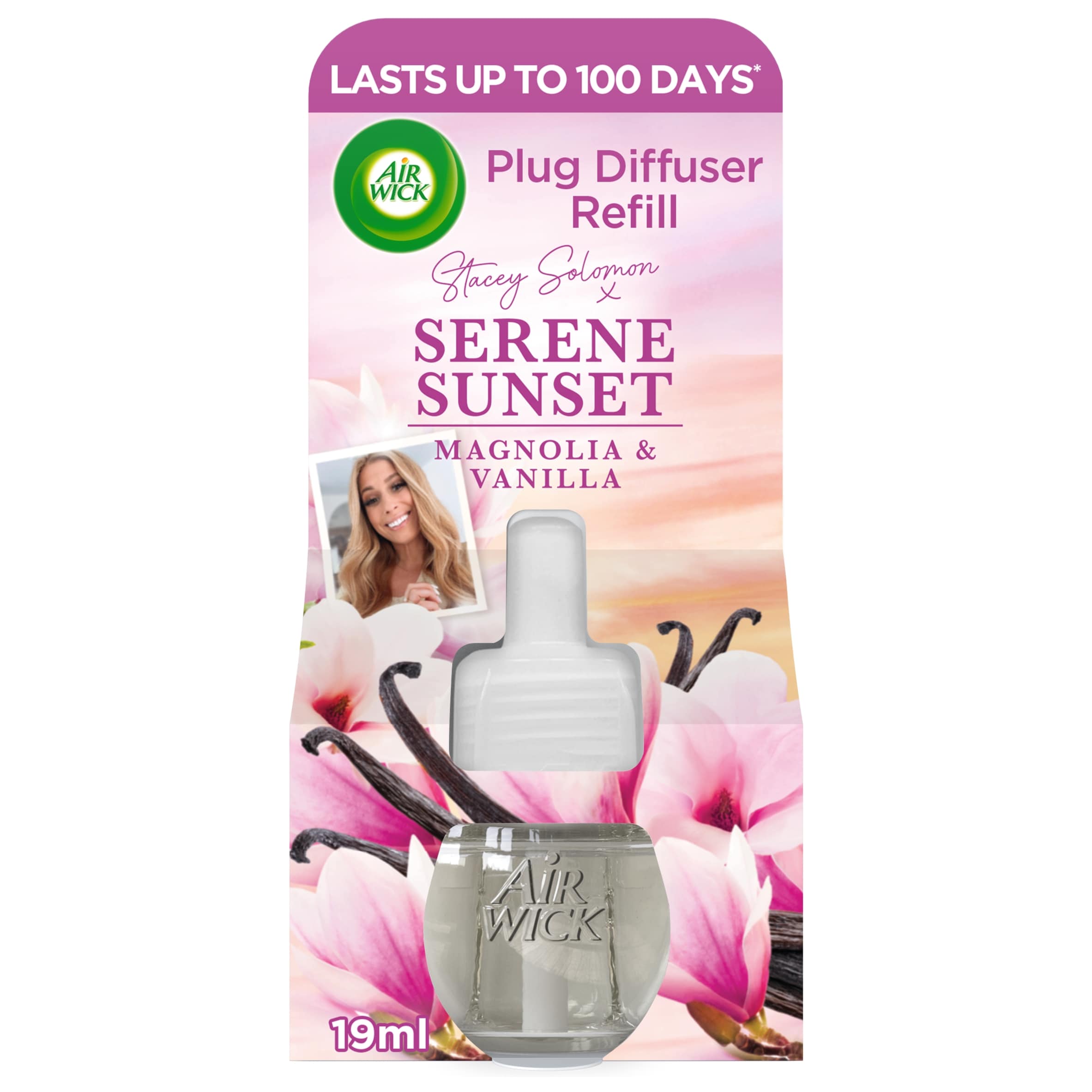 Air Wick Serene Sunset Electrical Plug In Single Refill 19ml Lasts up to 100 days
