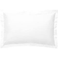 F&F Home Bedding 100% Cotton White Oxford Pillow Case Pair