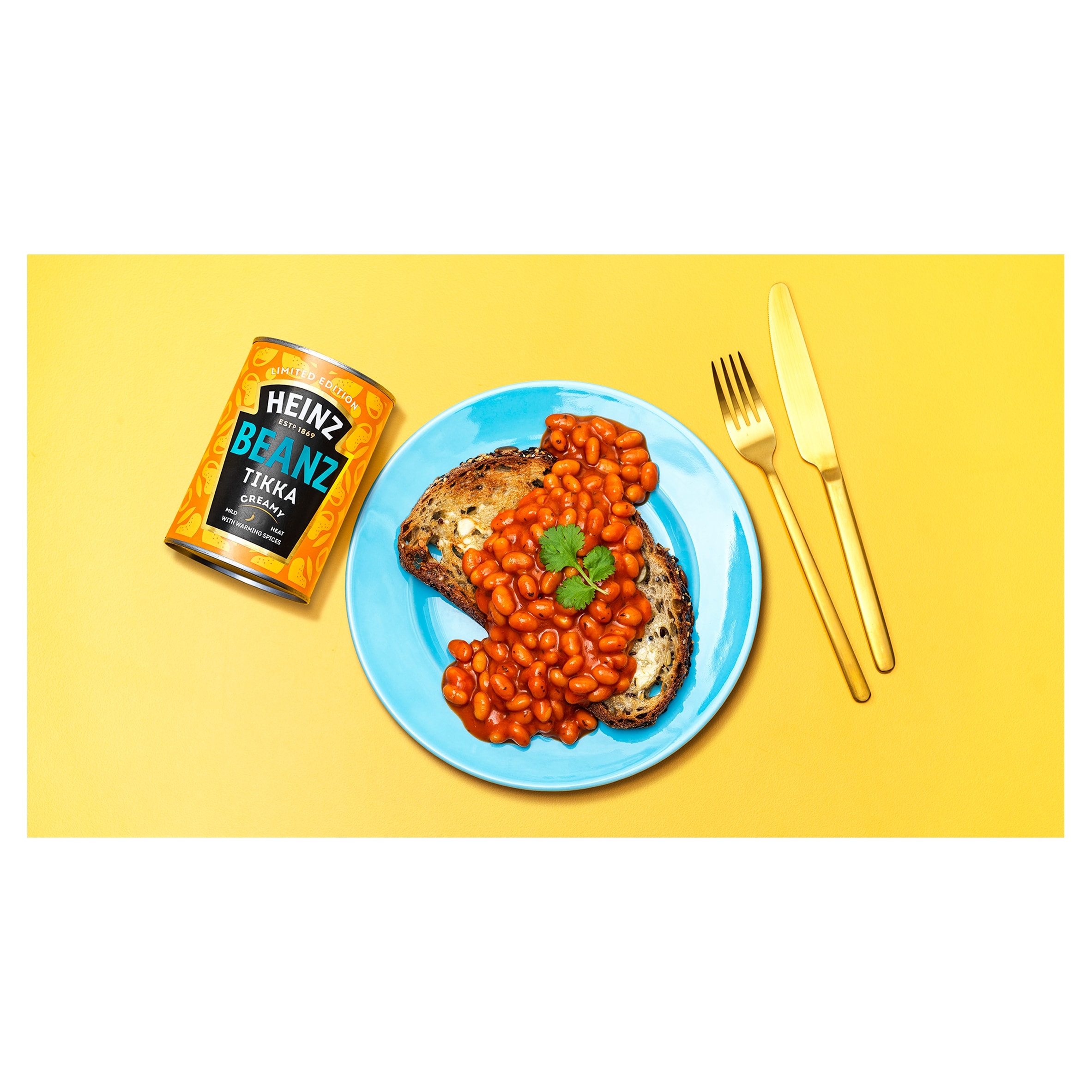Heinz Baked Beans Tikka Creamy Beanz 390G thumbnail 2