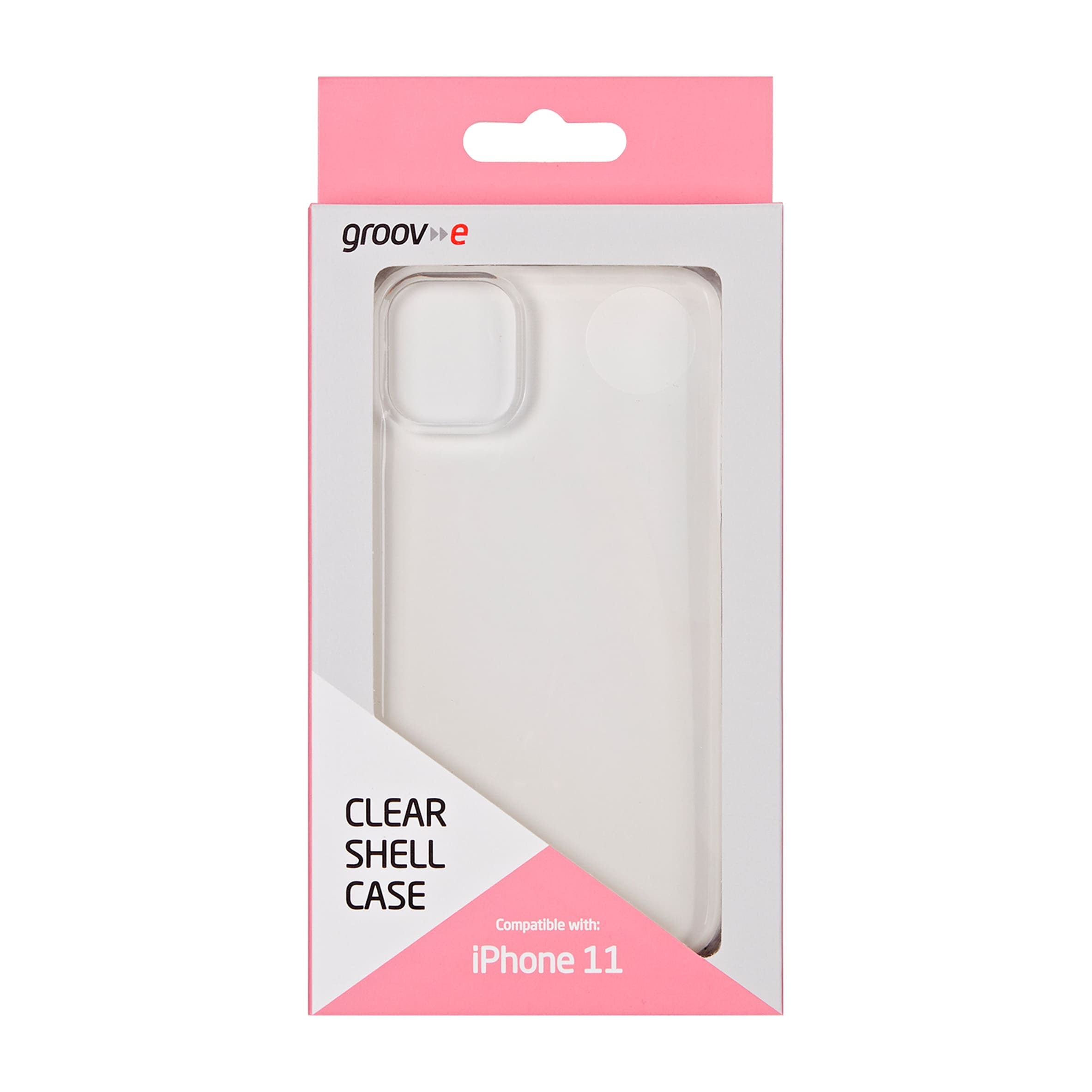 Groov-e iPhone 11 Clear Shell Case
