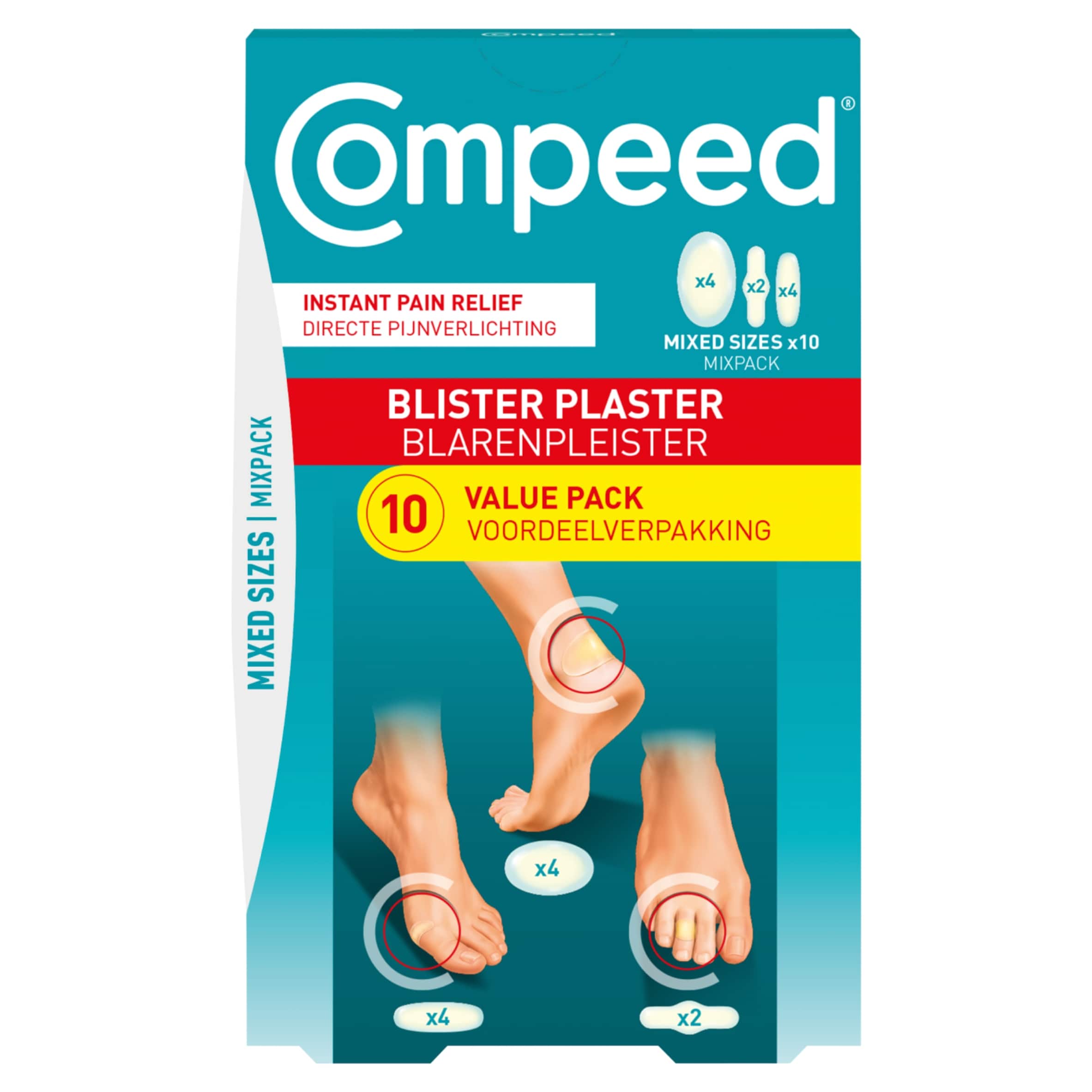 Compeed Blister Plasters Mixed x10