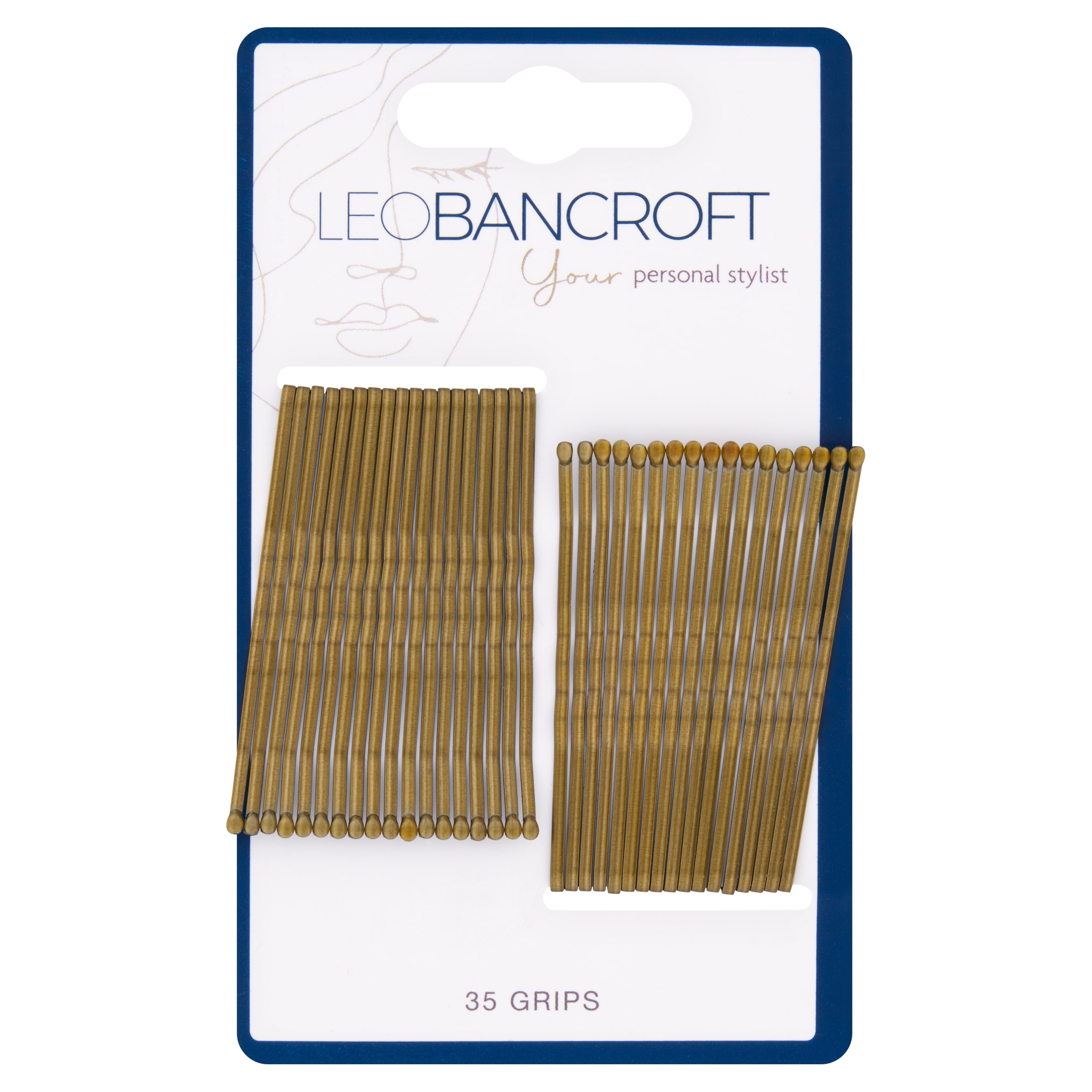 Leo Bancroft Standard Grips Blonde 35 Pack